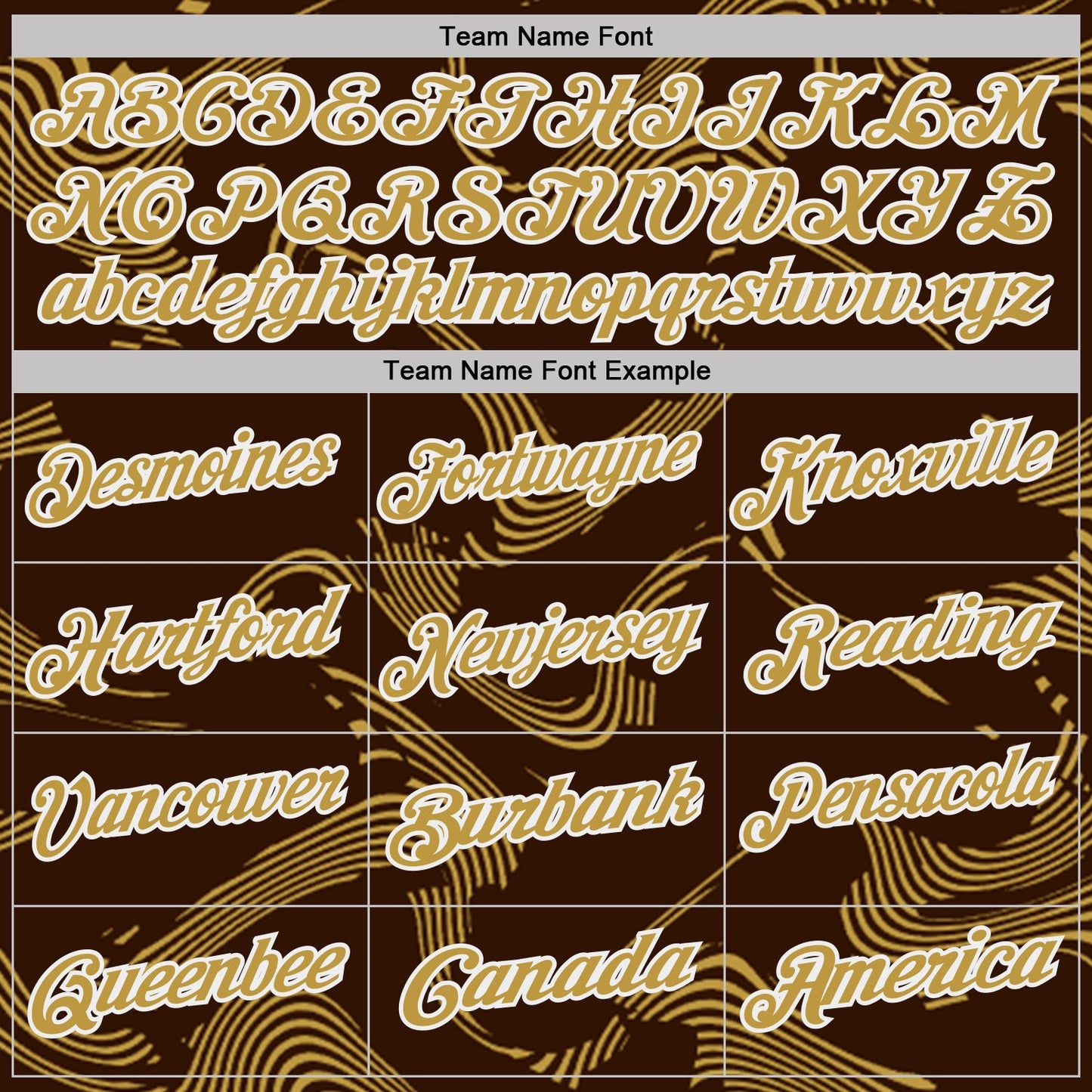 Custom Brown Old Gold-White 3D Pattern Abstract Fluid Swirl Line Performance Polo Shirt view 4