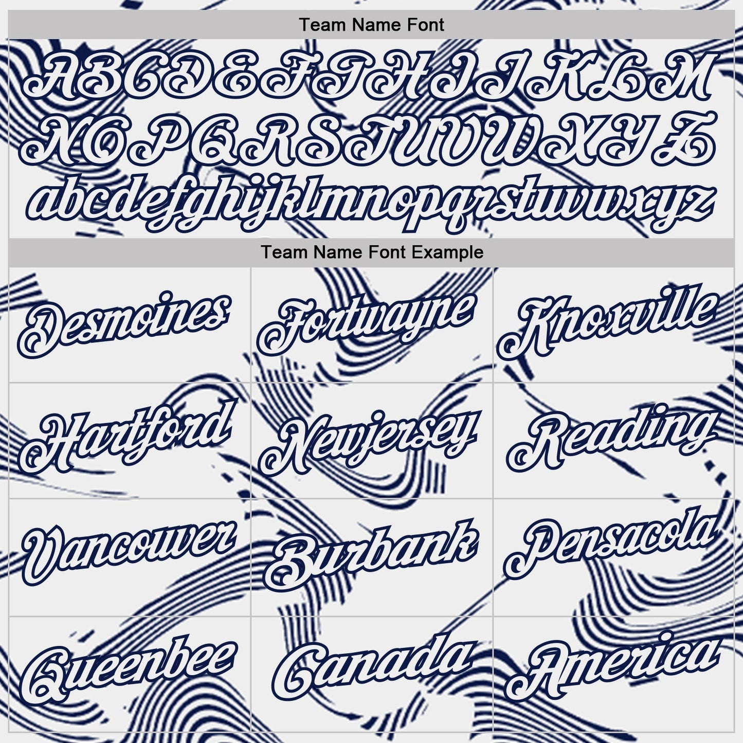 Custom White-Navy 3D Pattern Abstract Fluid Swirl Line Performance Polo Shirt view 4