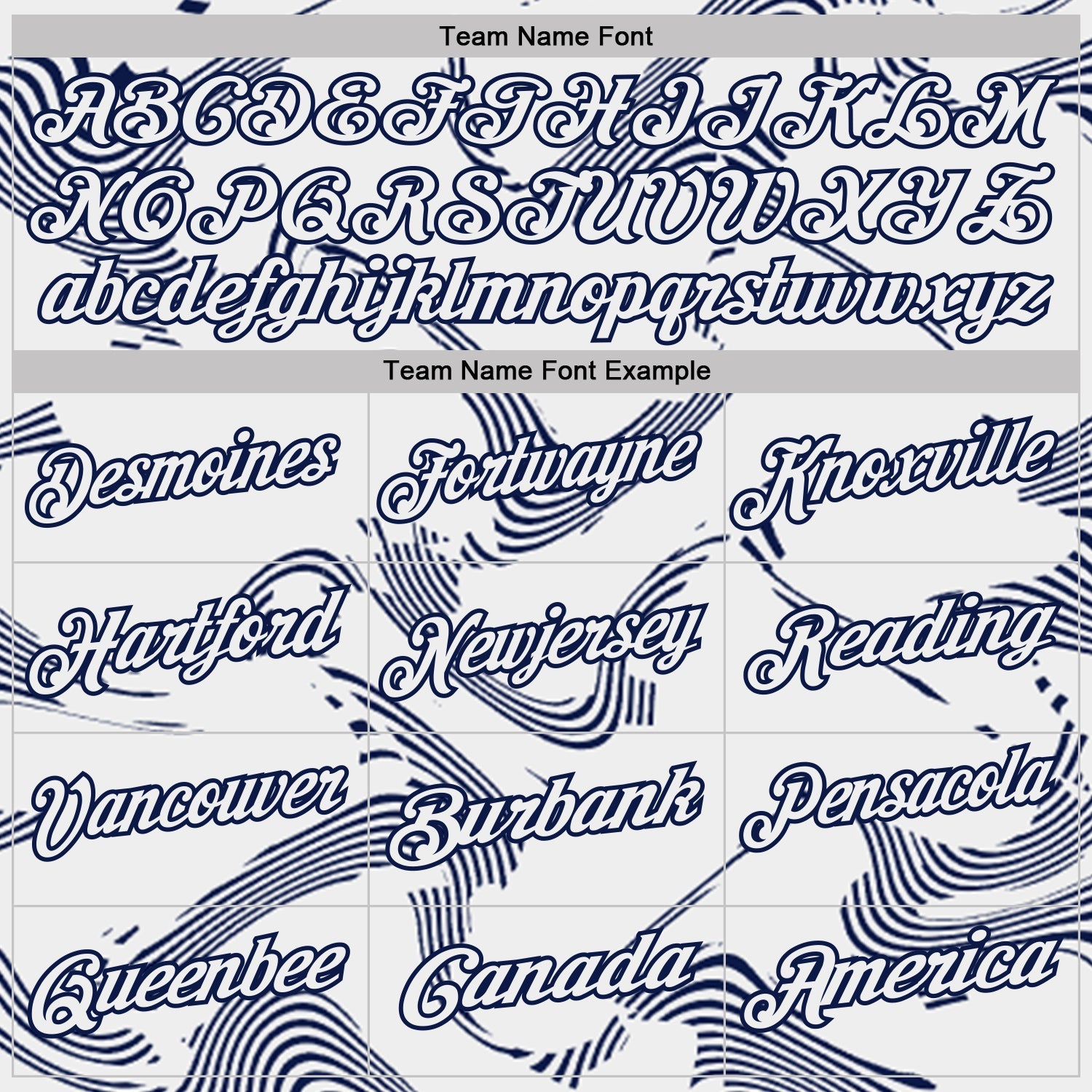 Custom White-Navy 3D Pattern Abstract Fluid Swirl Line Performance Polo Shirt view 4