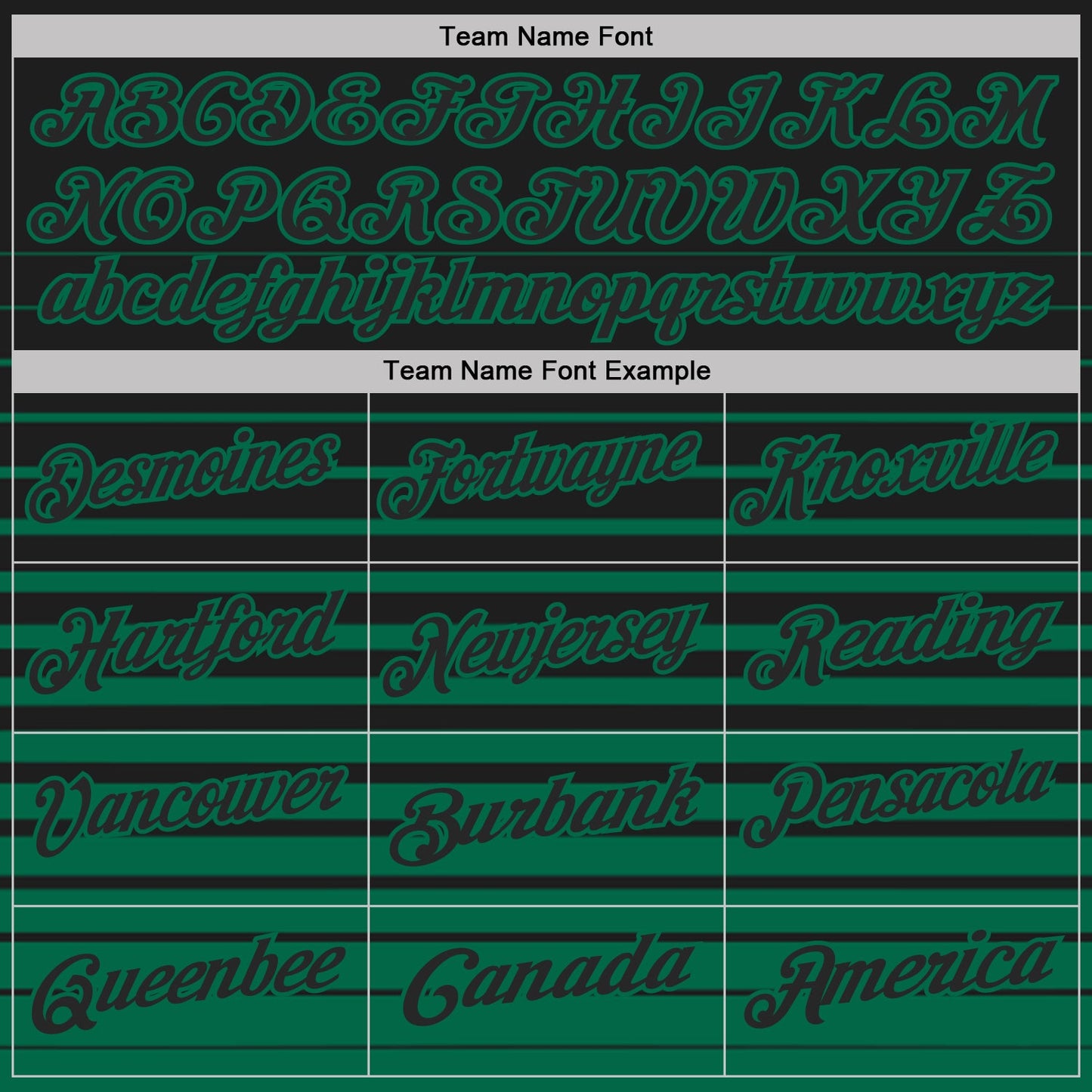 Custom Black-Kelly Green Horizontal Gradient Stripe Performance Polo Shirt view 4