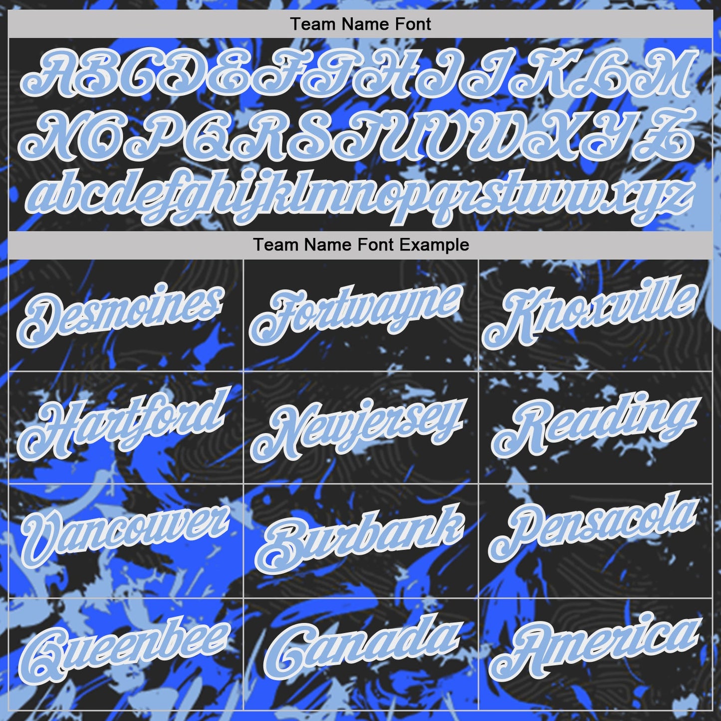 Custom Black Light Blue Royal-White Dynamic Splatter Brush Stroke Performance Polo Shirt view 4