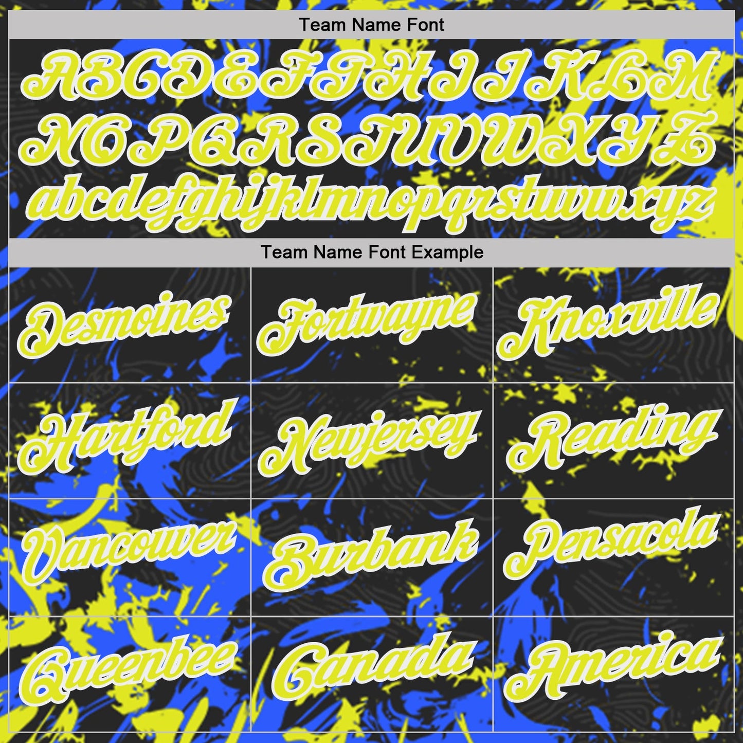 Custom Black Neon Yellow Royal-White Dynamic Splatter Brush Stroke Performance Polo Shirt view 4