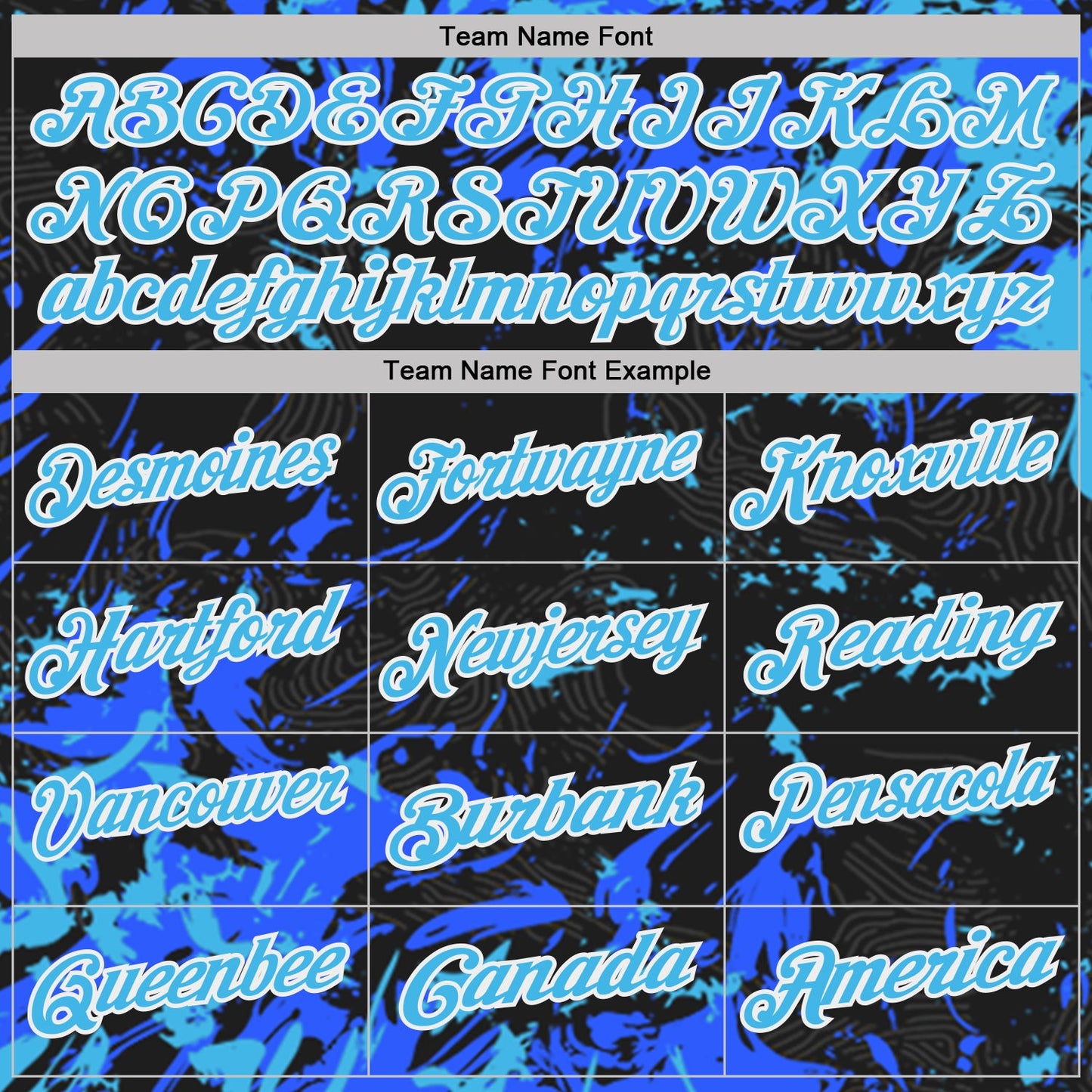 Custom Black Sky Blue Royal-White Dynamic Splatter Brush Stroke Performance Polo Shirt view 4