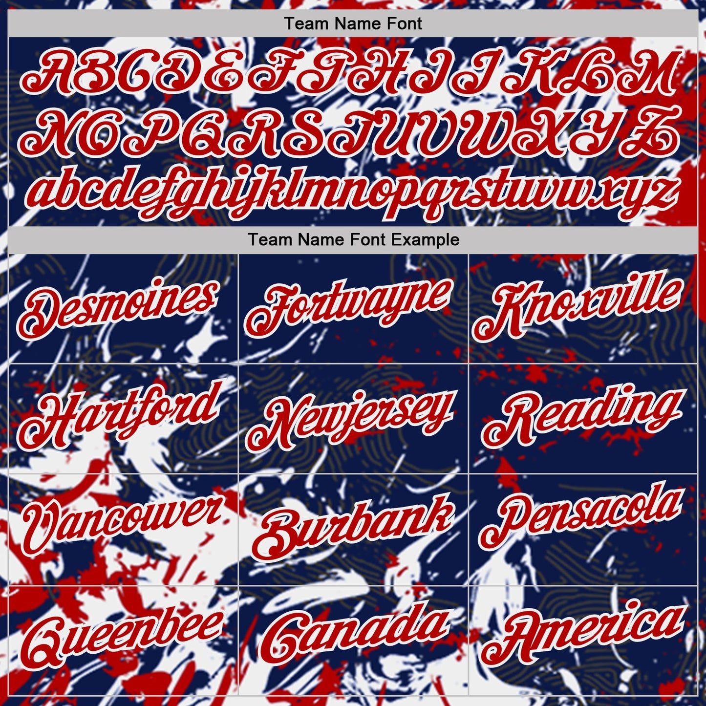 Custom Navy Red-White Dynamic Splatter Brush Stroke Performance Polo Shirt view 4