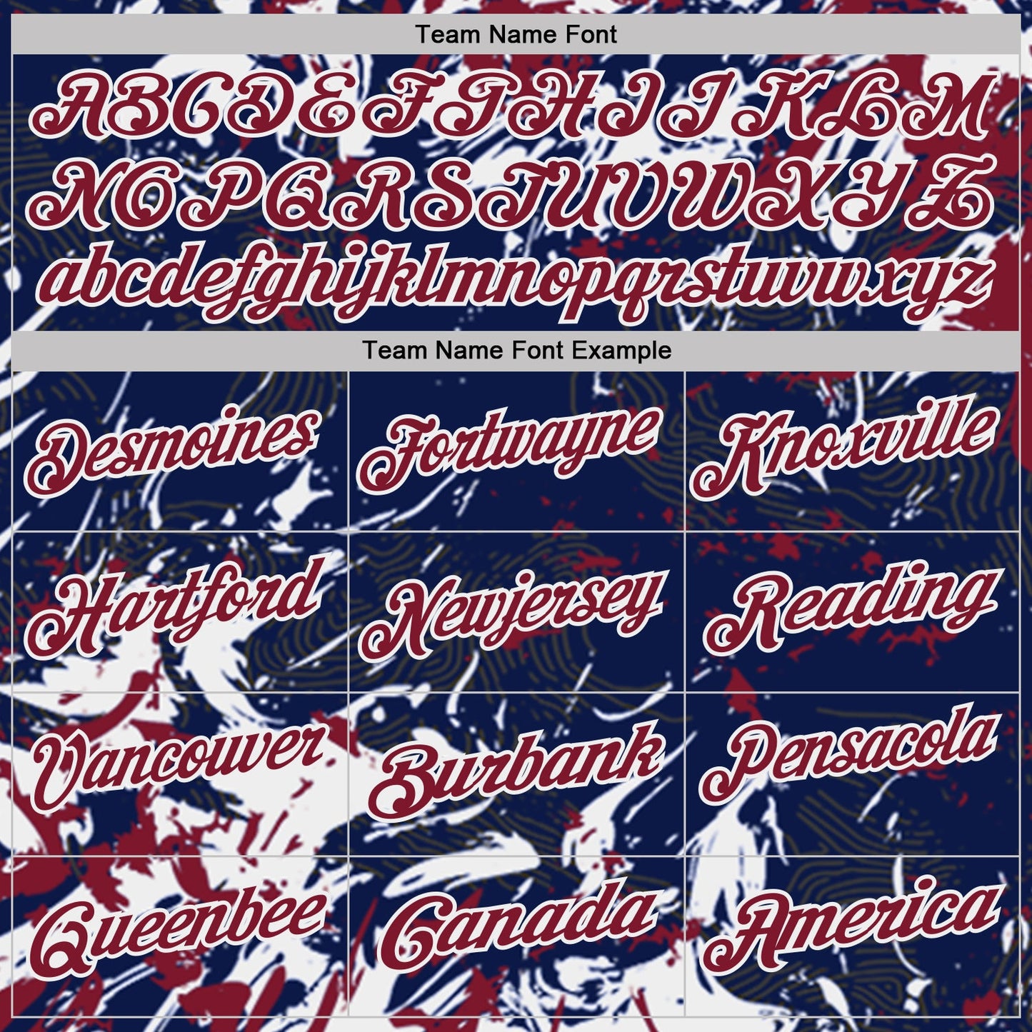 Custom Navy Crimson-White Dynamic Splatter Brush Stroke Performance Polo Shirt view 4