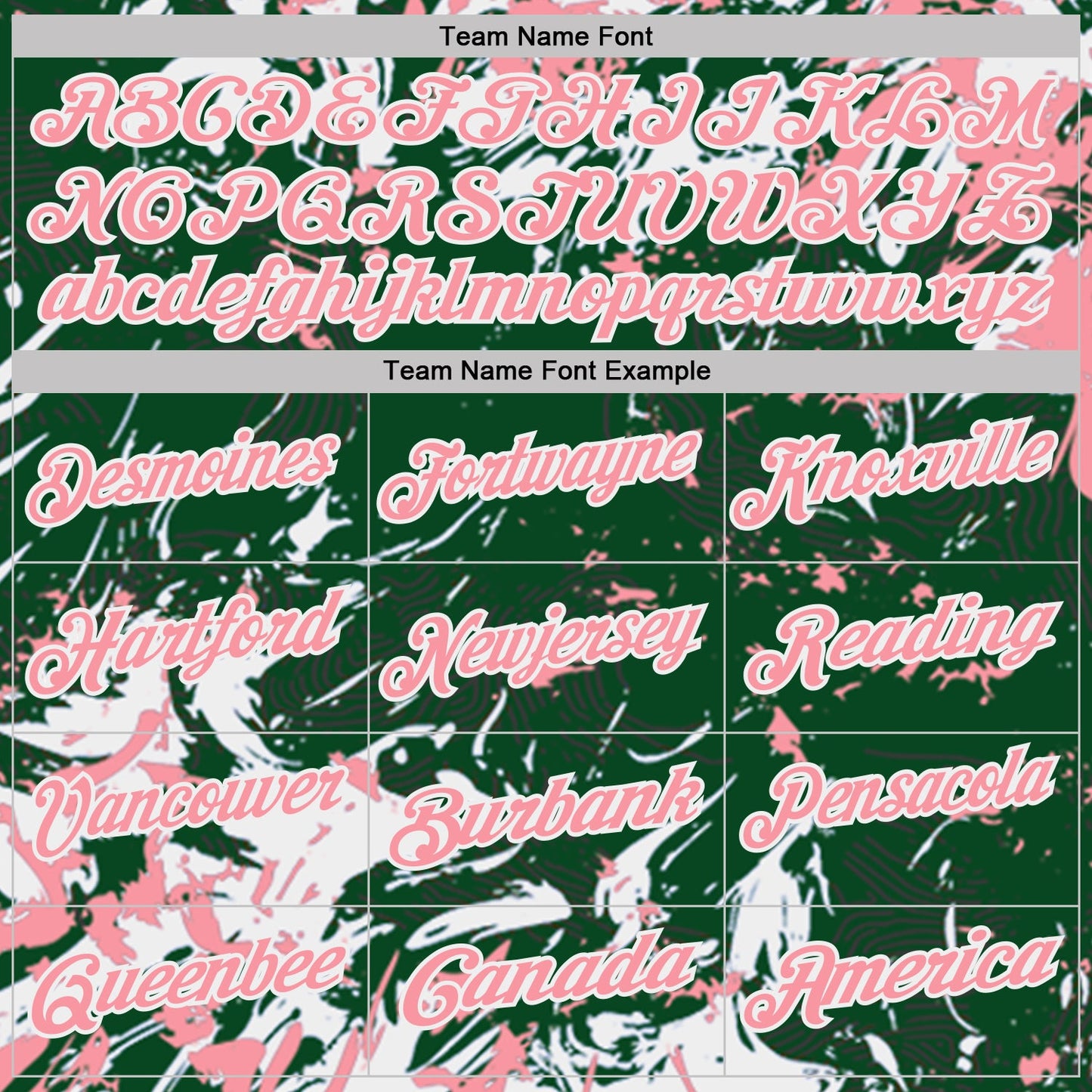 Custom Green Medium Pink-White Dynamic Splatter Brush Stroke Performance Polo Shirt view 4