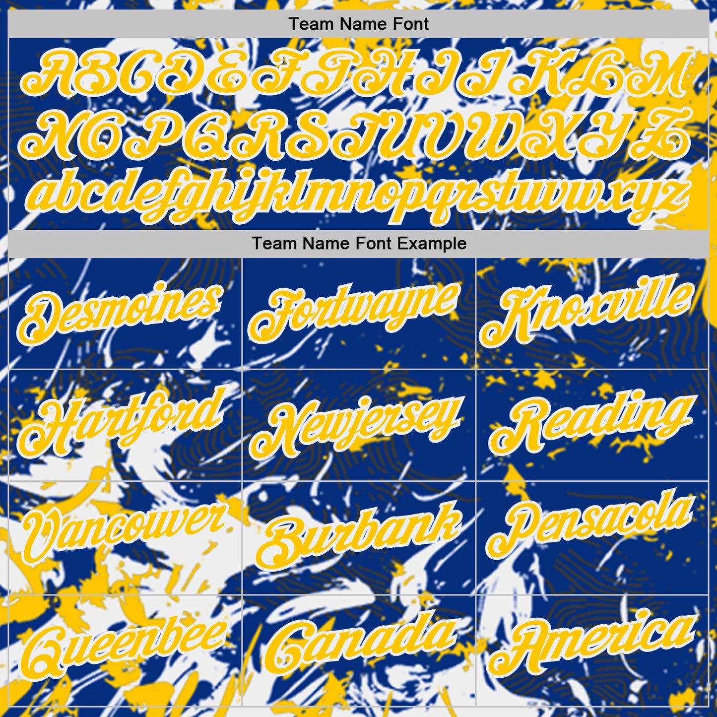 Custom Royal Yellow-White Dynamic Splatter Brush Stroke Performance Polo Shirt view 4