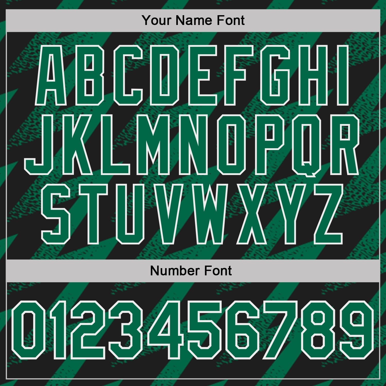 Custom Black Kelly Green-White Geometric Zigzag Shape Lightning Performance Polo Shirt view 5