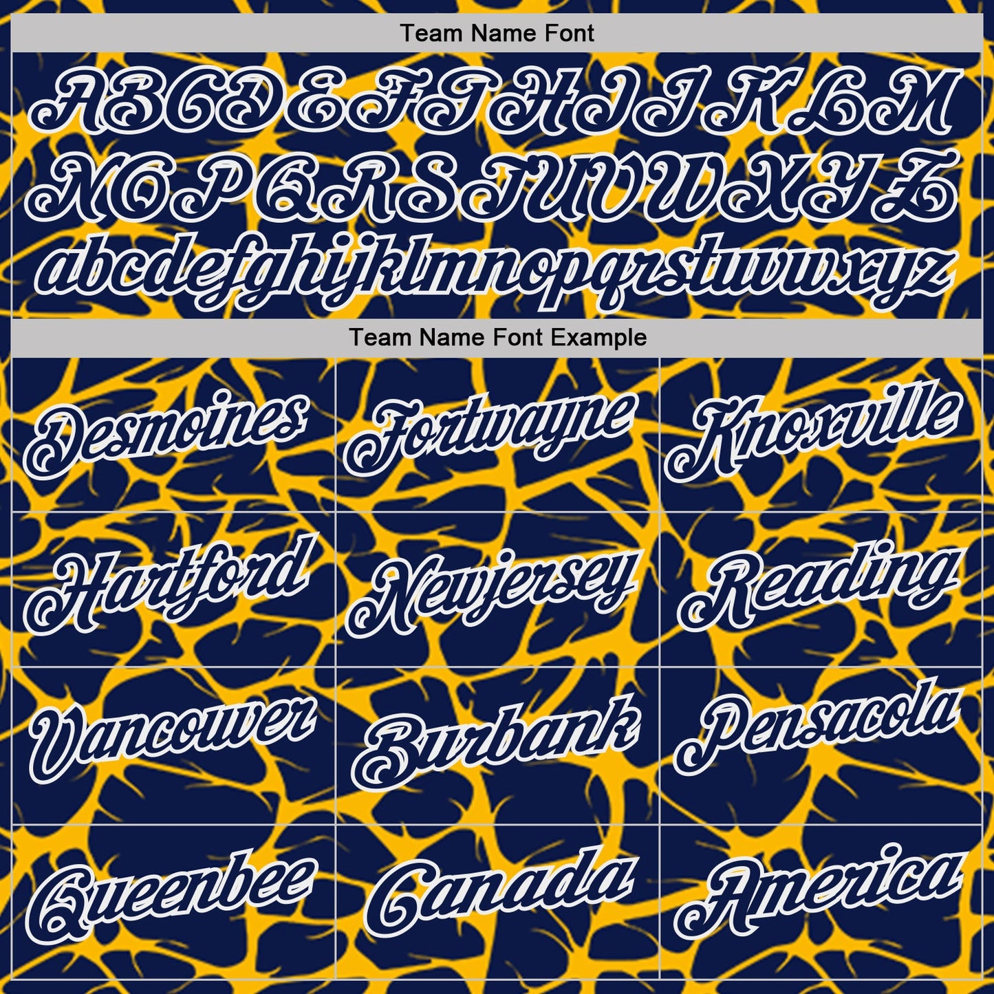 Custom Navy Gold-White 3D Pattern Abstract Network Crackle Performance Polo Shirt view 4