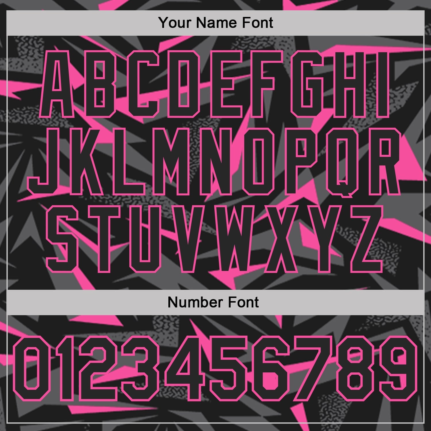 Custom Black Steel Gray-Pink Cyber Mecha E-sport Geometric Shards Spike Performance Polo Shirt view 5