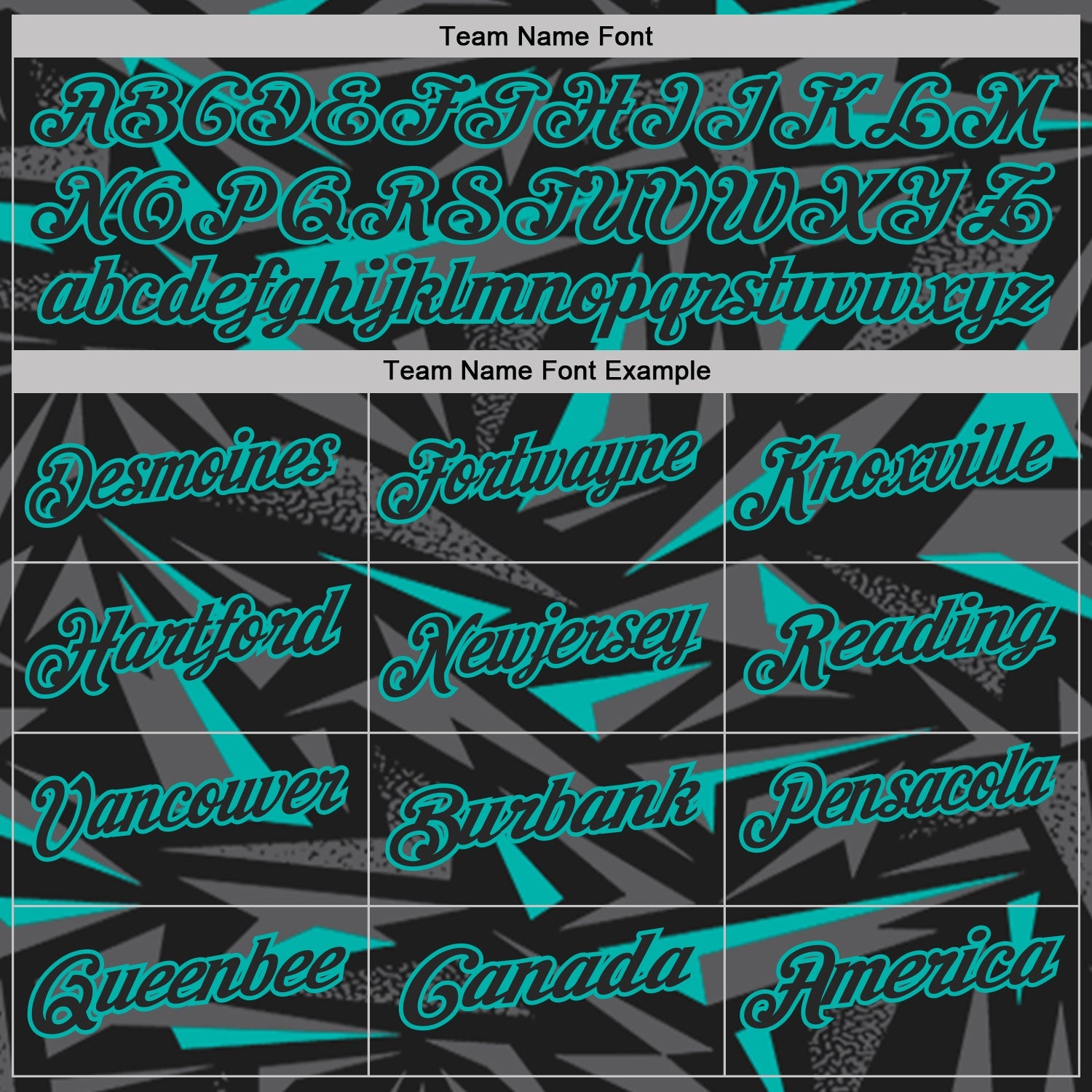 Custom Black Steel Gray-Aqua Cyber Mecha E-sport Geometric Shards Spike Performance Polo Shirt view 4