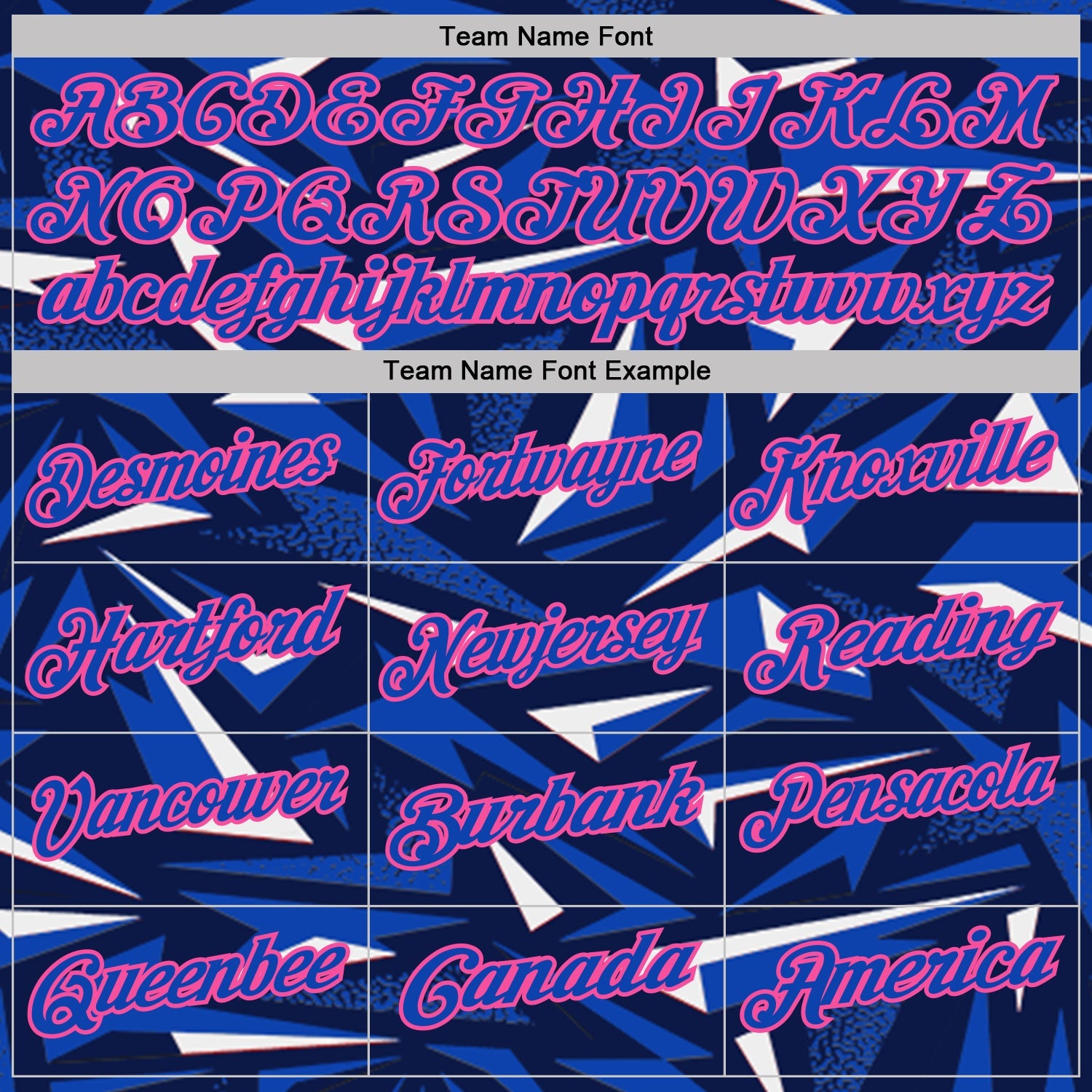Custom Navy Thunder Blue White-Pink Cyber Mecha E-sport Geometric Shards Spike Performance Polo Shirt view 4