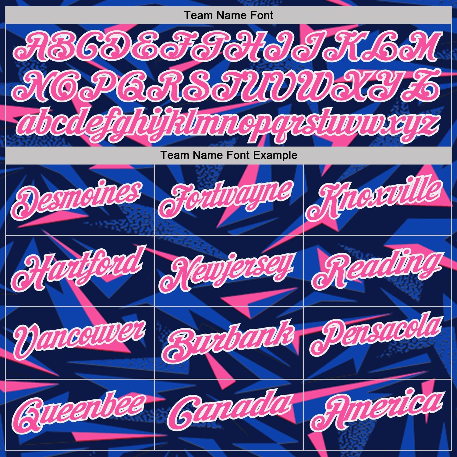 Custom Navy Pink Thunder Blue-White Cyber Mecha E-sport Geometric Shards Spike Performance Polo Shirt view 4