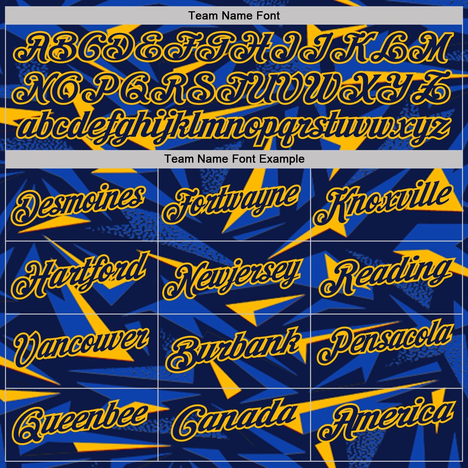 Custom Navy Thunder Blue-Gold Cyber Mecha E-sport Geometric Shards Spike Performance Polo Shirt view 4
