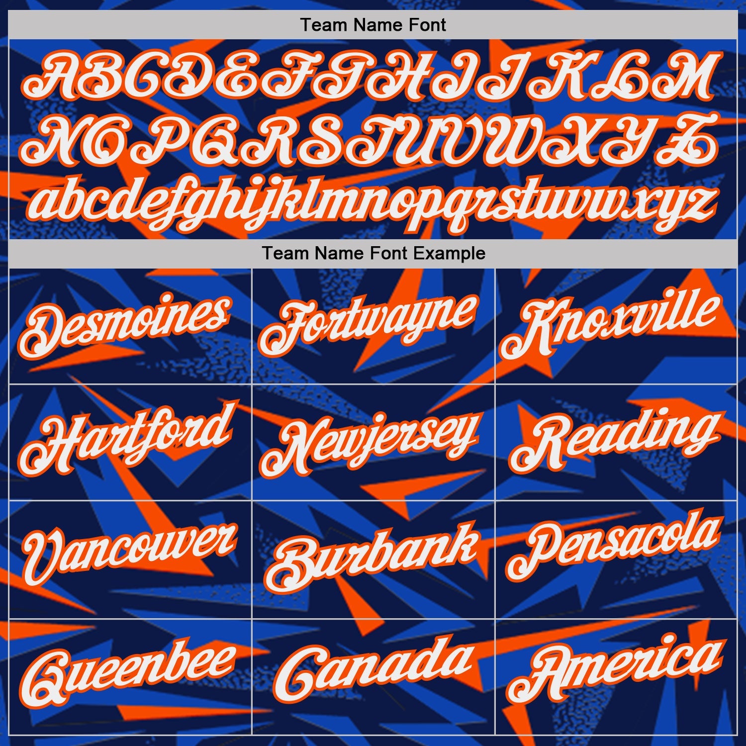 Custom Navy White Thunder Blue-Orange Cyber Mecha E-sport Geometric Shards Spike Performance Polo Shirt view 4