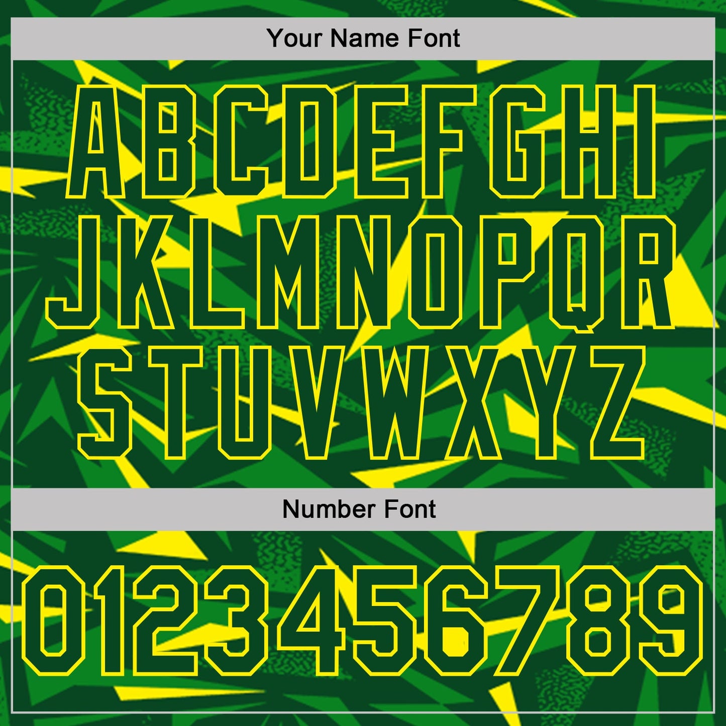 Custom Green Grass Green-Light Yellow Cyber Mecha E-sport Geometric Shards Spike Performance Polo Shirt view 5