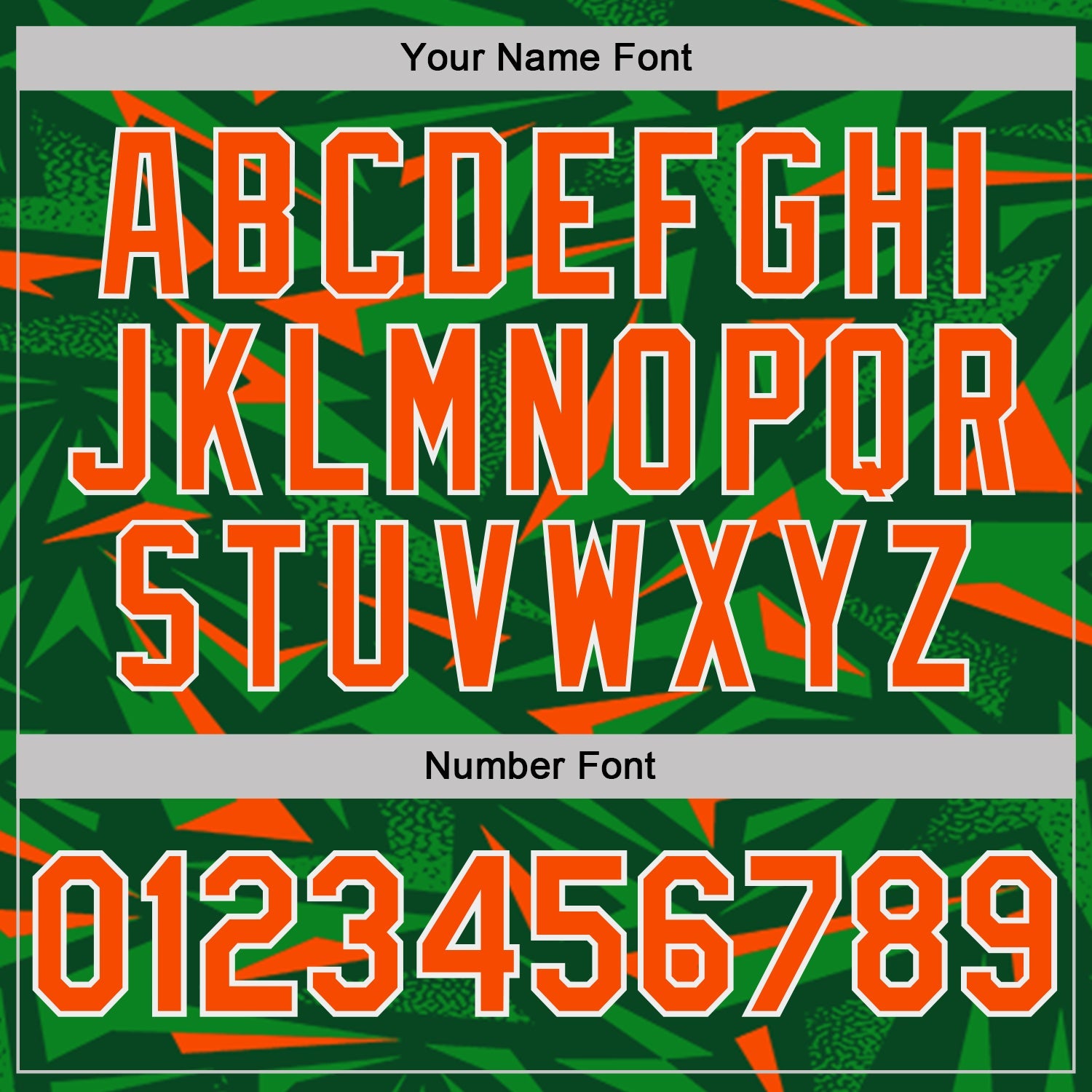 Custom Green Orange Grass Green-White Cyber Mecha E-sport Geometric Shards Spike Performance Polo Shirt view 5