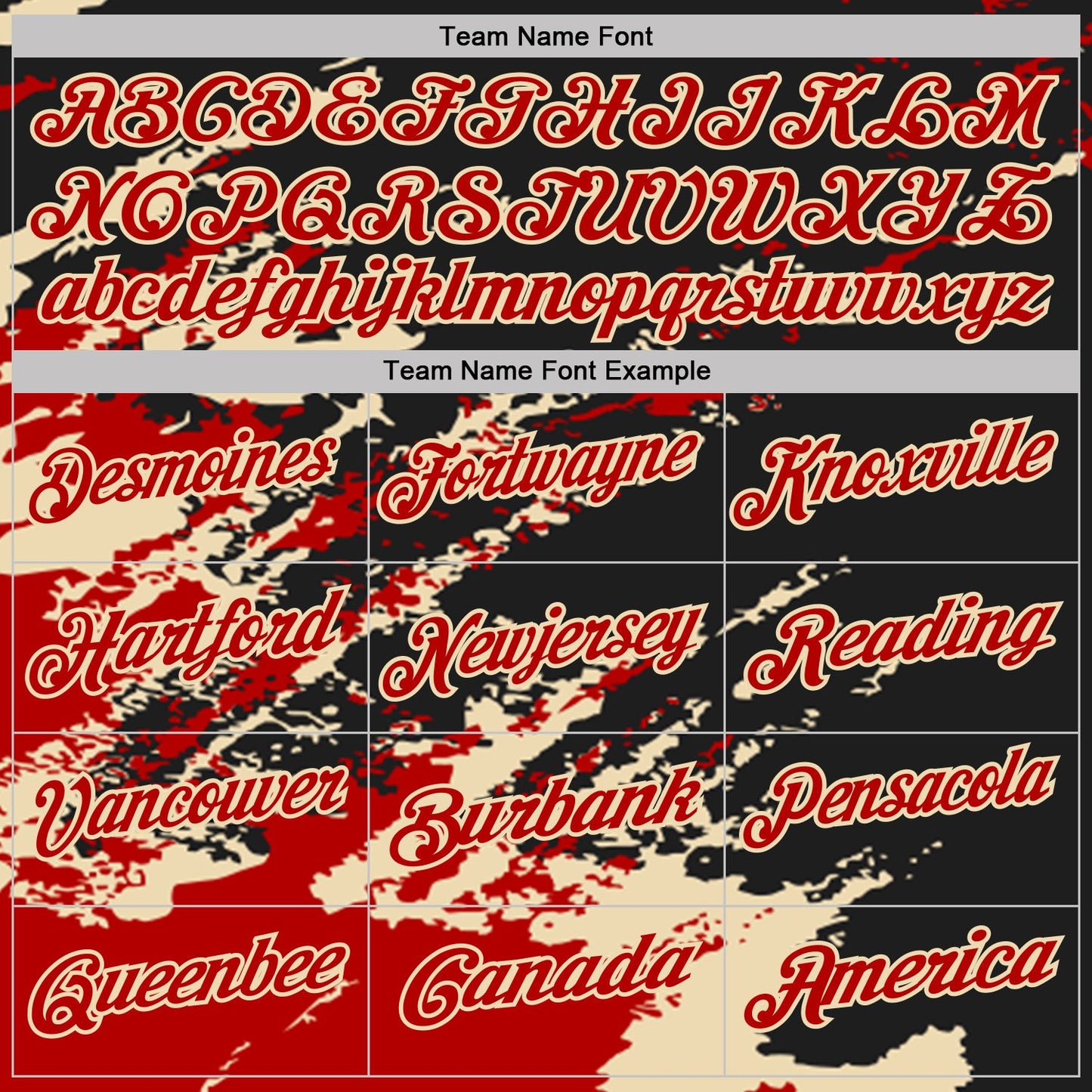 Custom Black Red-Cream Brush Stroke Shatter Splatter Performance Polo Shirt view 4