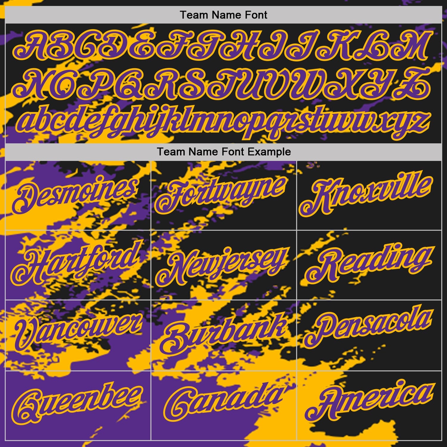 Custom Black Purple-Gold Brush Stroke Shatter Splatter Performance Polo Shirt view 4