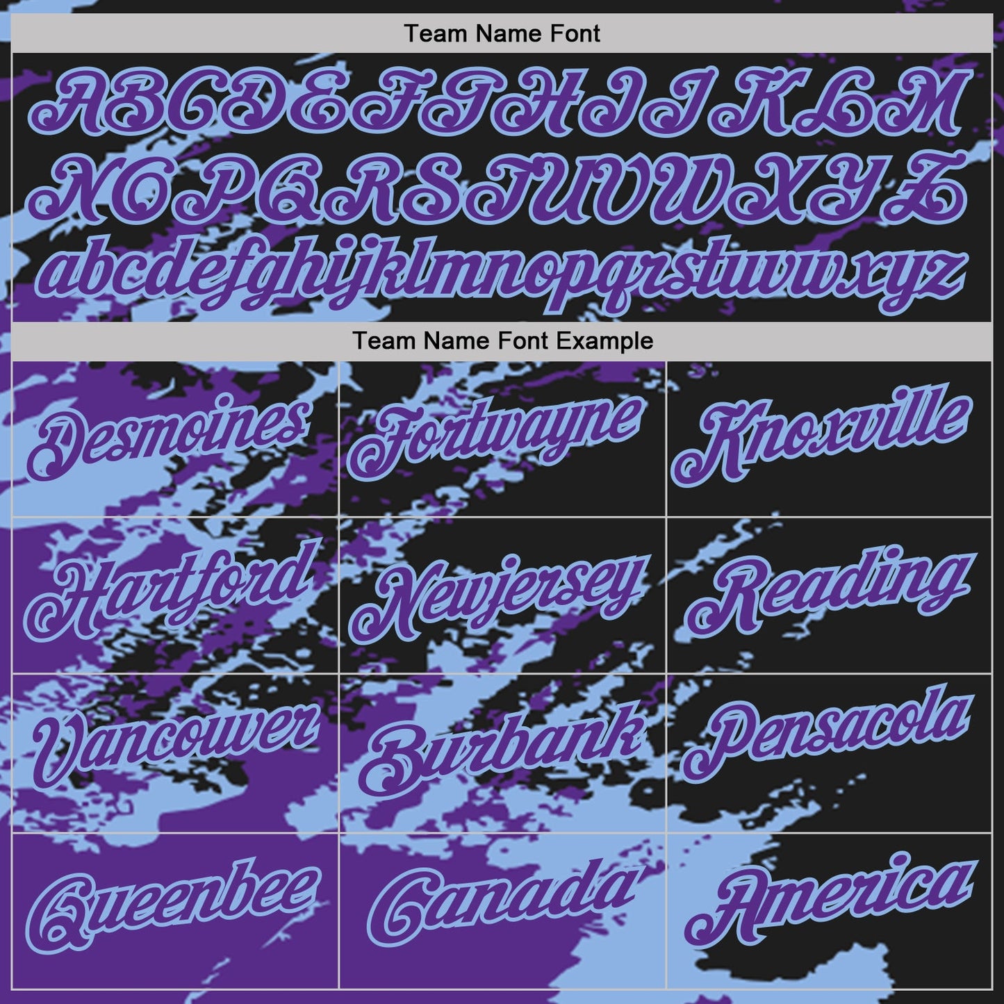 Custom Black Purple-Light Blue Brush Stroke Shatter Splatter Performance Polo Shirt view 4