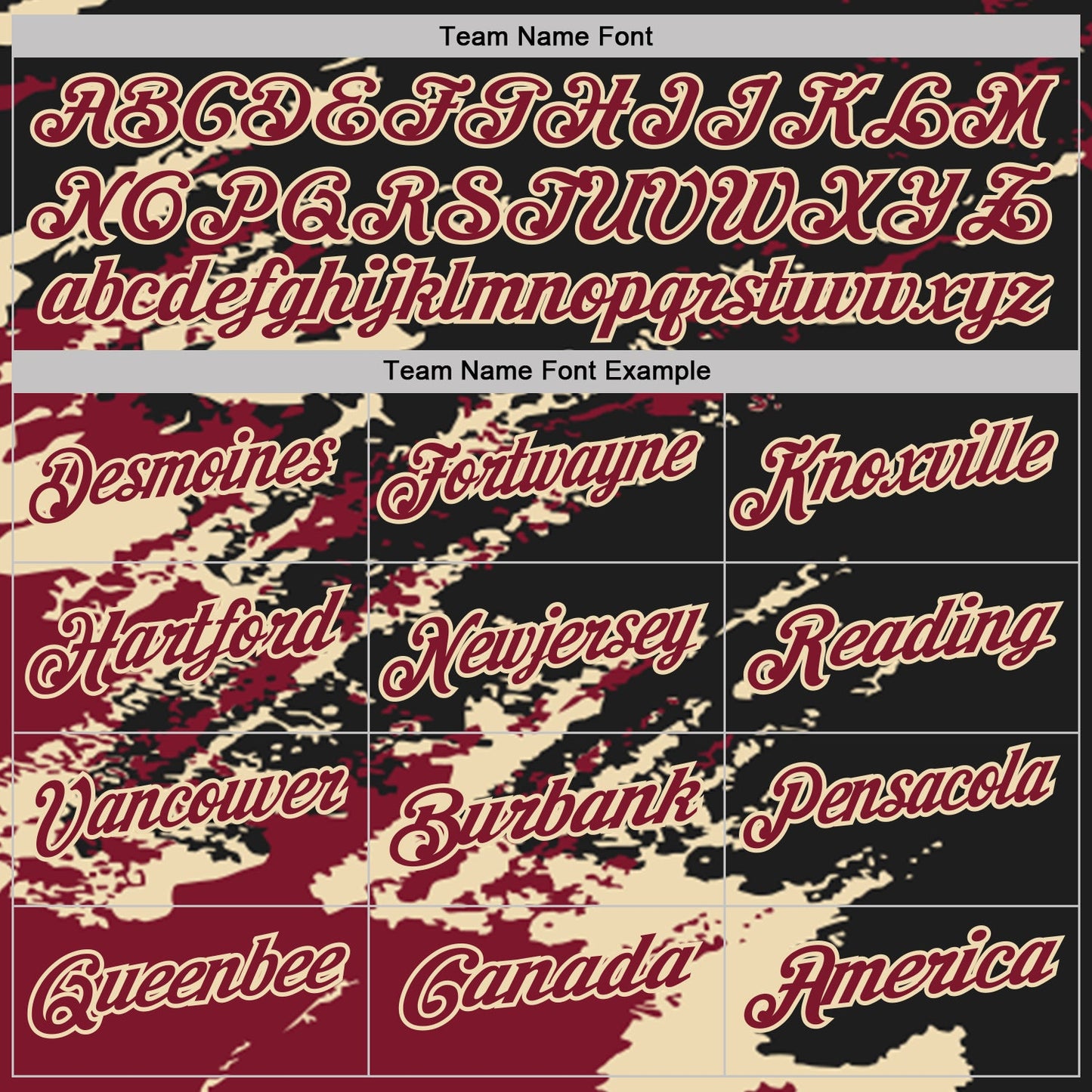 Custom Black Crimson-Cream Brush Stroke Shatter Splatter Performance Polo Shirt view 4
