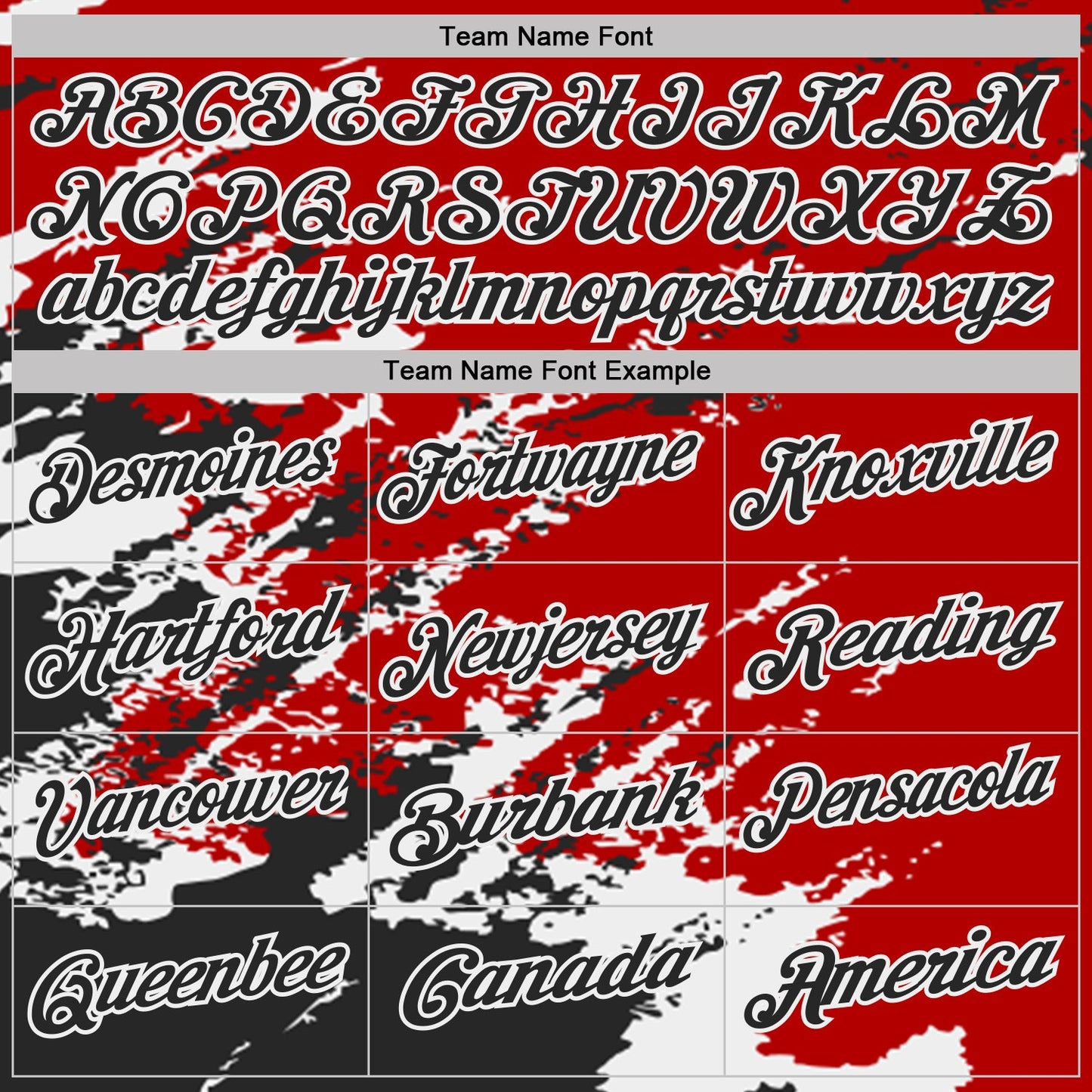 Custom Red Black-White Brush Stroke Shatter Splatter Performance Polo Shirt view 4