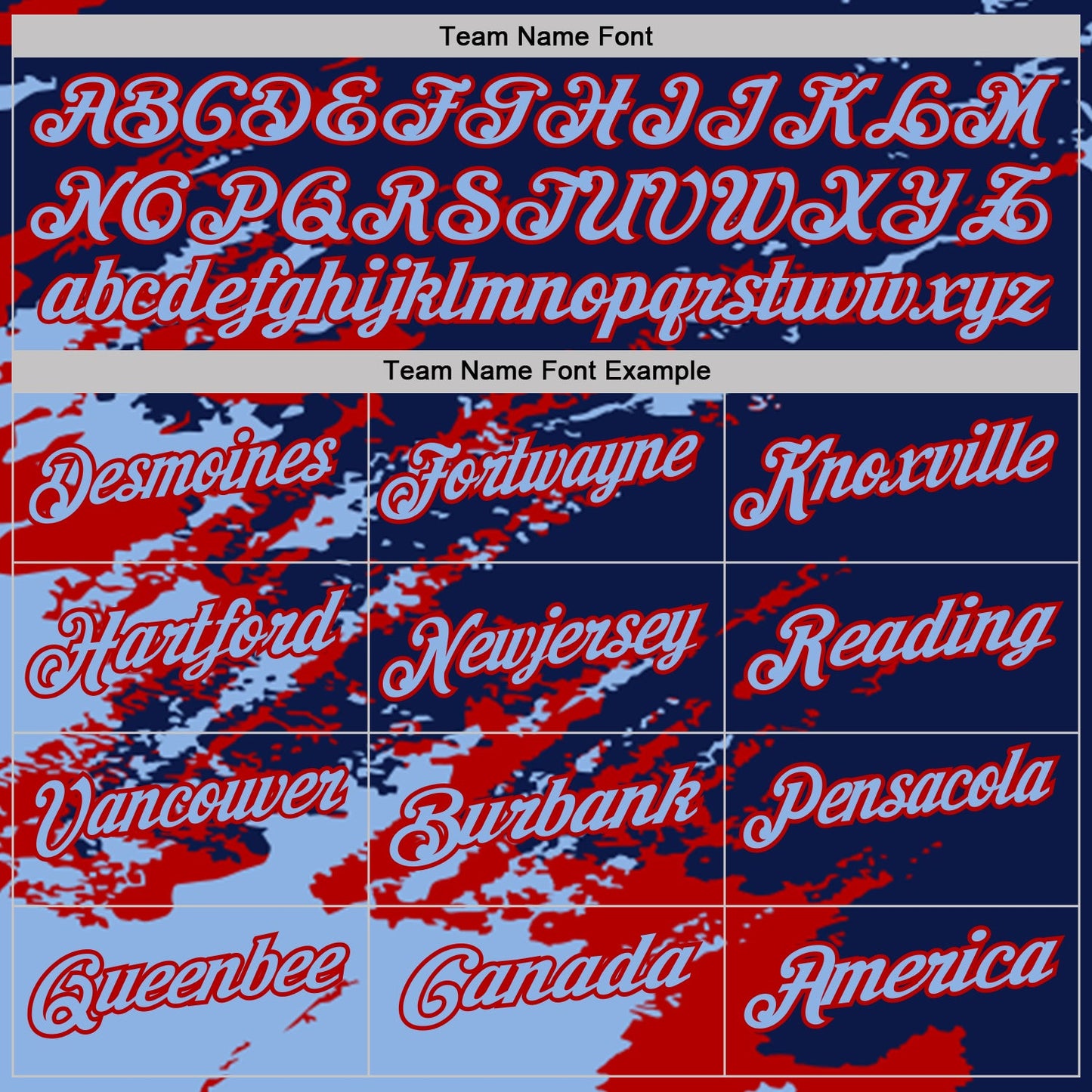 Custom Navy Light Blue-Red Brush Stroke Shatter Splatter Performance Polo Shirt view 4