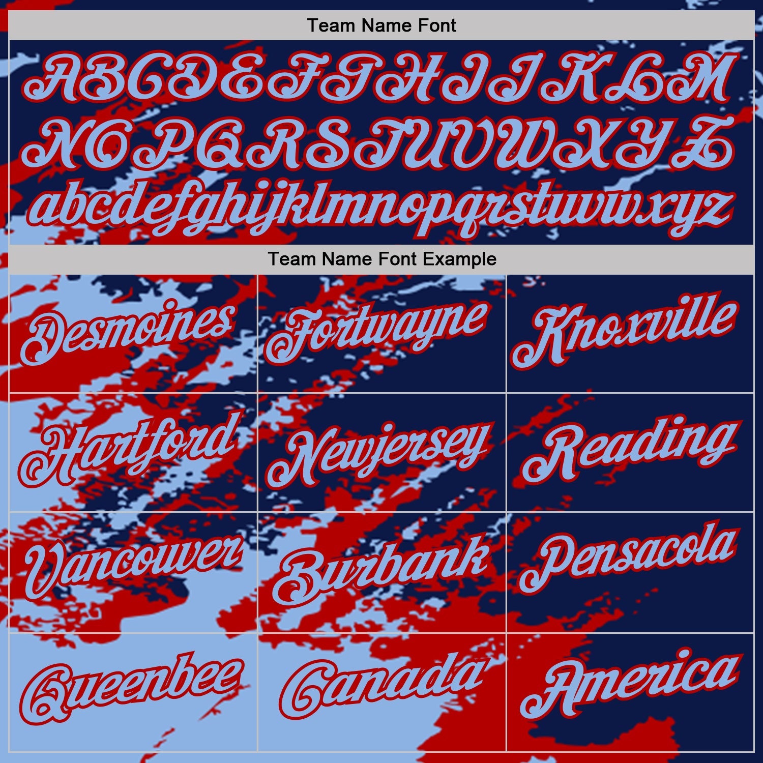 Custom Navy Light Blue-Red Brush Stroke Shatter Splatter Performance Polo Shirt view 4