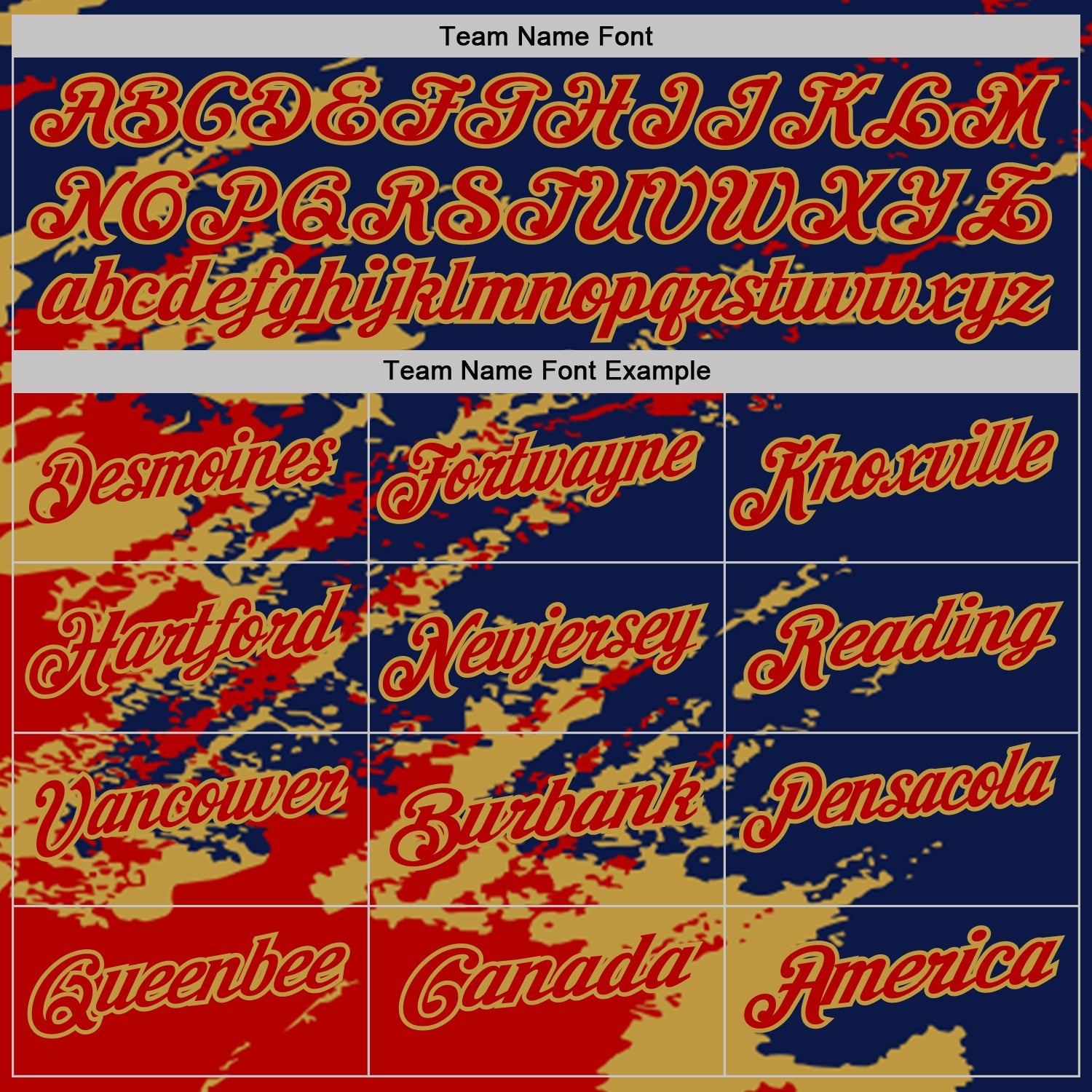 Custom Navy Red-Old Gold Brush Stroke Shatter Splatter Performance Polo Shirt view 4