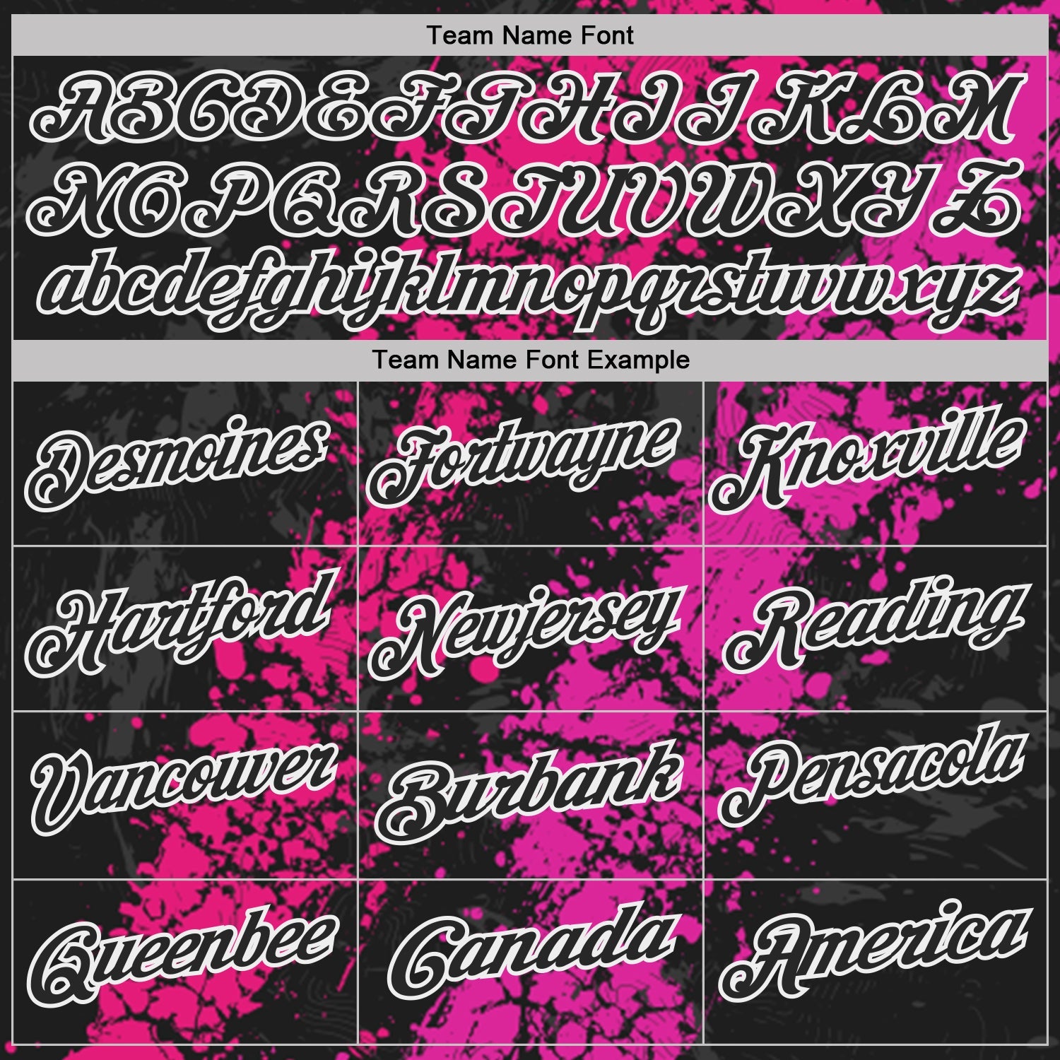 Custom Black Hot Pink Deep Pink-White Dripping Splatter Cracked Texture Performance Polo Shirt view 4