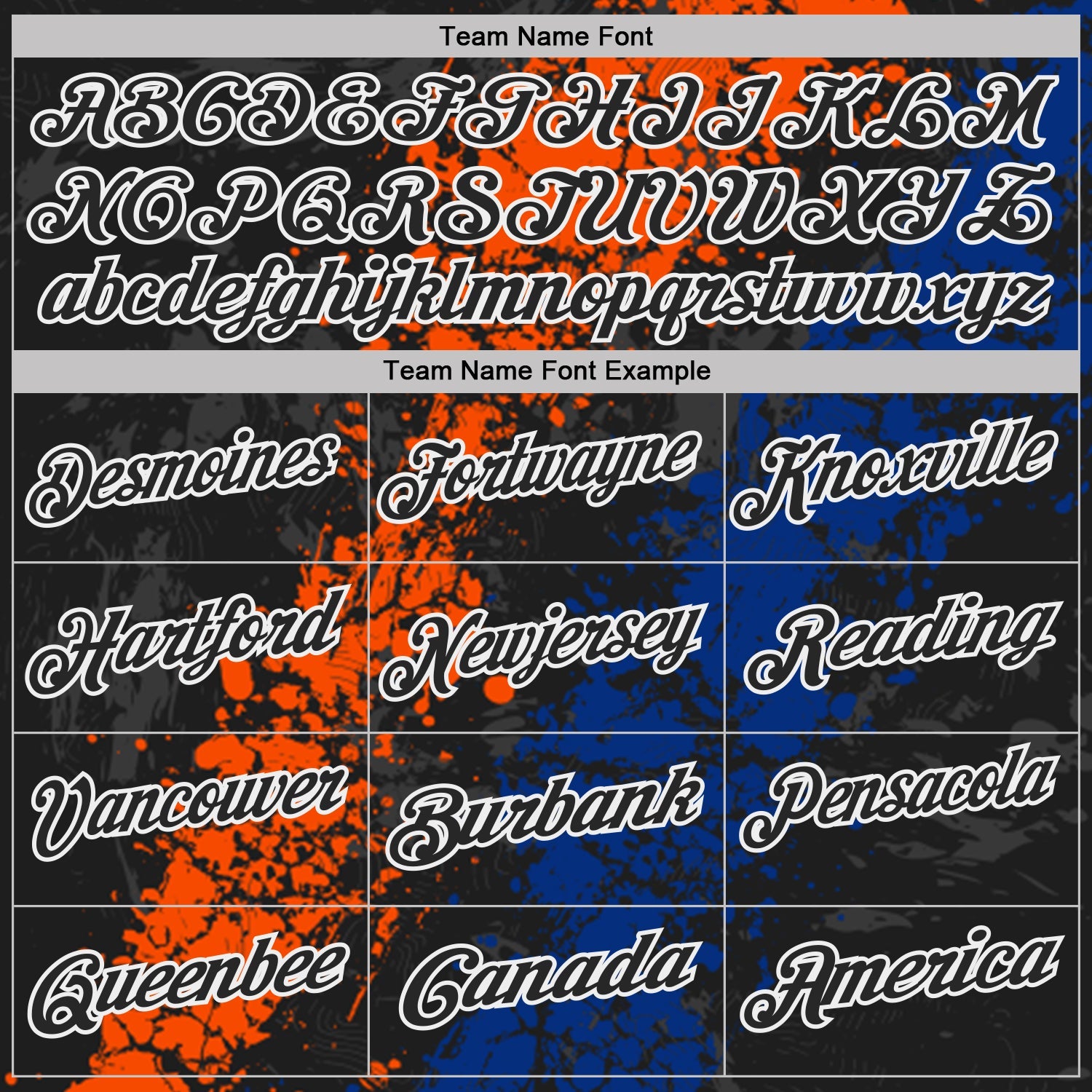 Custom Black Orange Royal-White Dripping Splatter Cracked Texture Performance Polo Shirt view 4