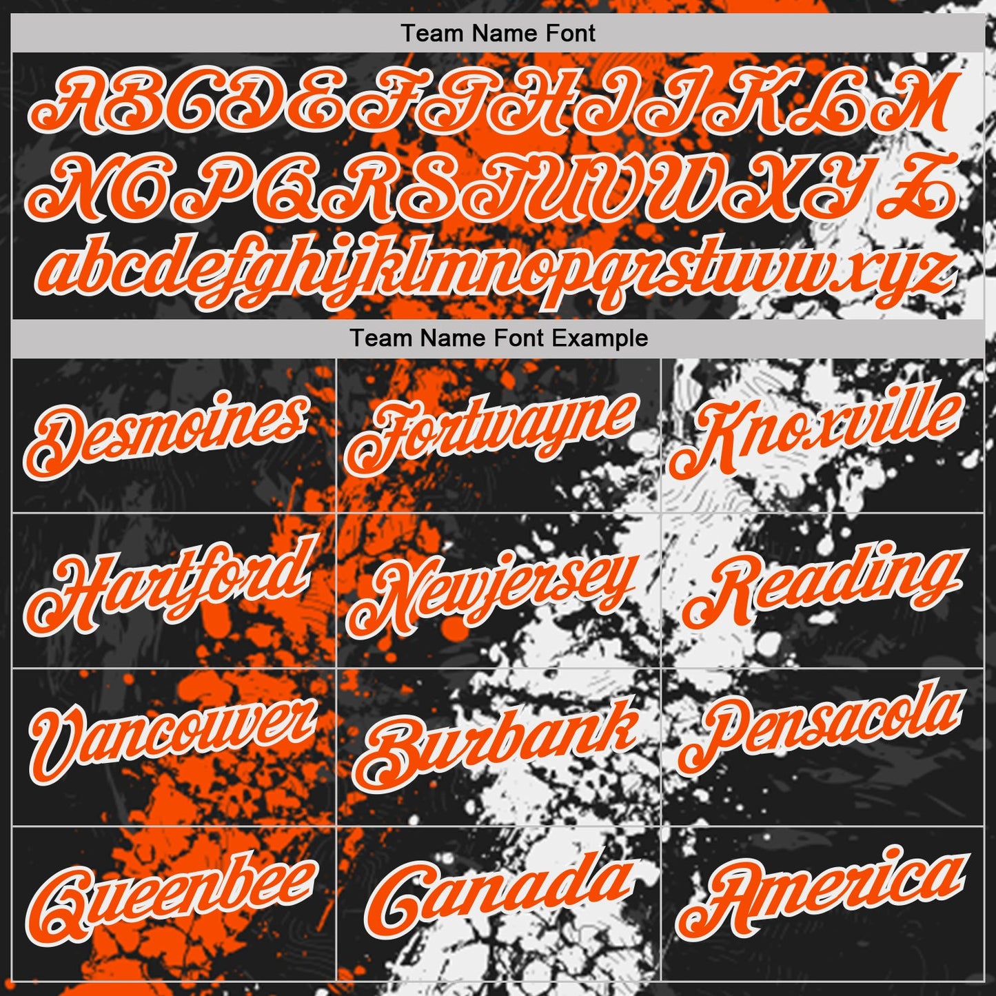 Custom Black Orange-White Dripping Splatter Cracked Texture Performance Polo Shirt view 4