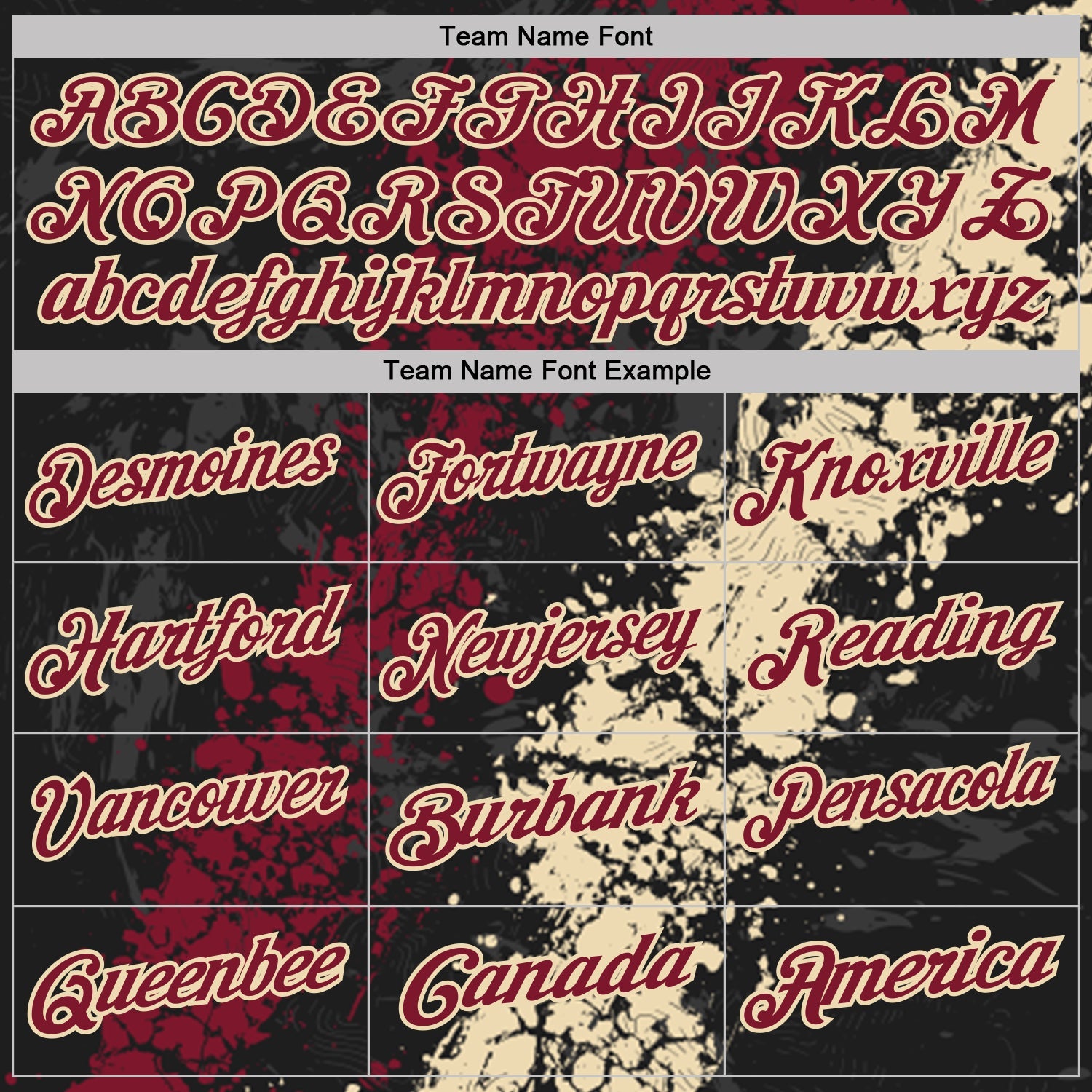 Custom Black Crimson-Cream Dripping Splatter Cracked Texture Performance Polo Shirt view 4
