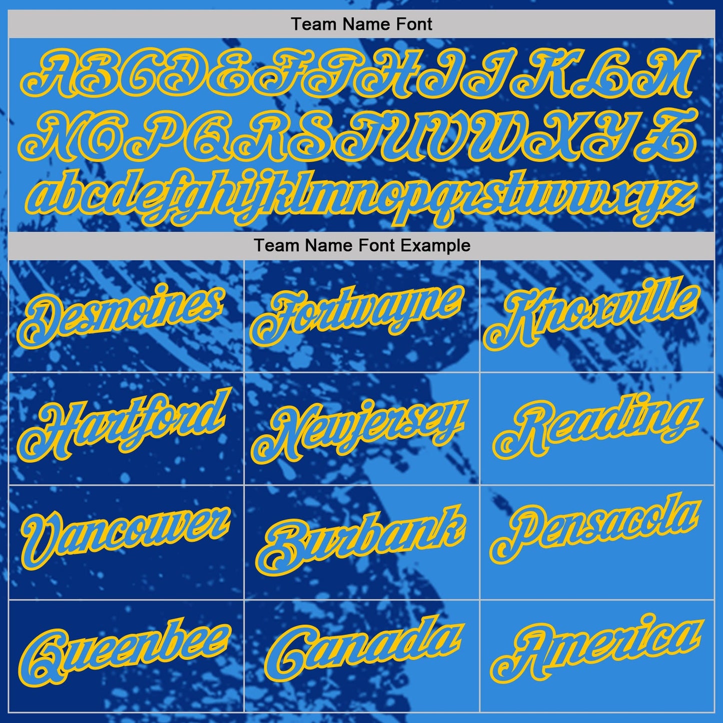 Custom Royal Powder Blue-Yellow Distressed Scratch Brush Stroke Performance Polo Shirt view 4
