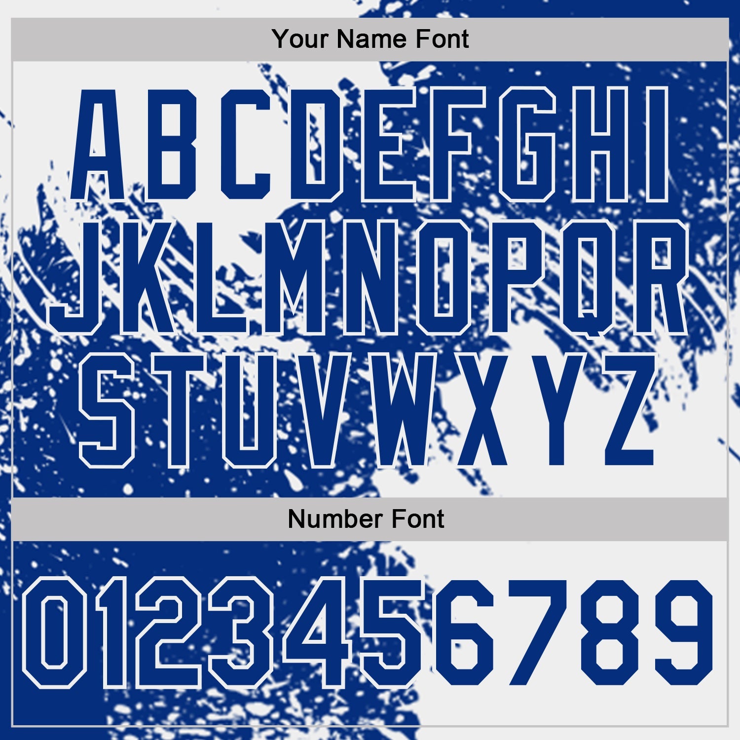 Custom Royal-White Distressed Scratch Brush Stroke Performance Polo Shirt view 5