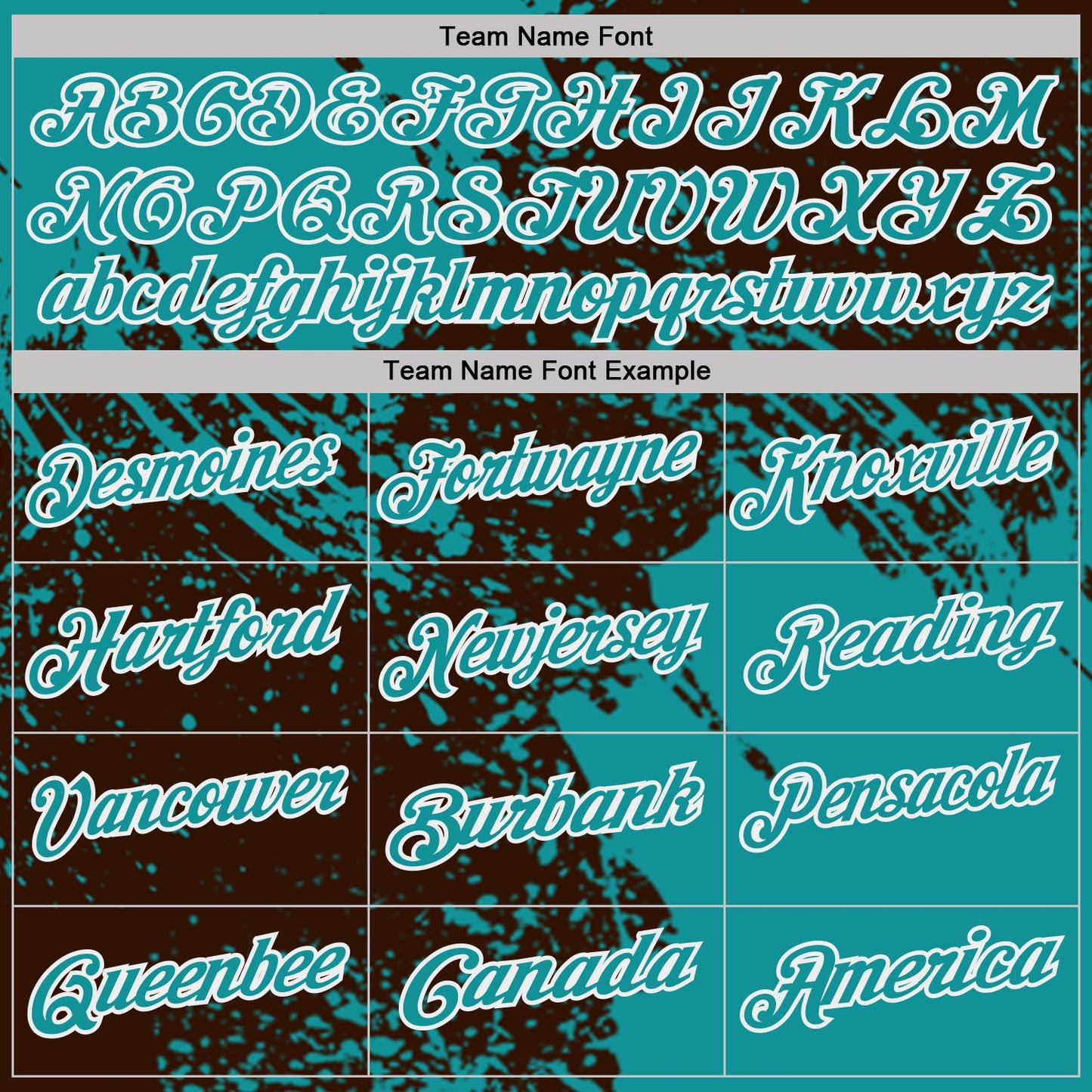 Custom Brown Teal-White Distressed Scratch Brush Stroke Performance Polo Shirt view 4