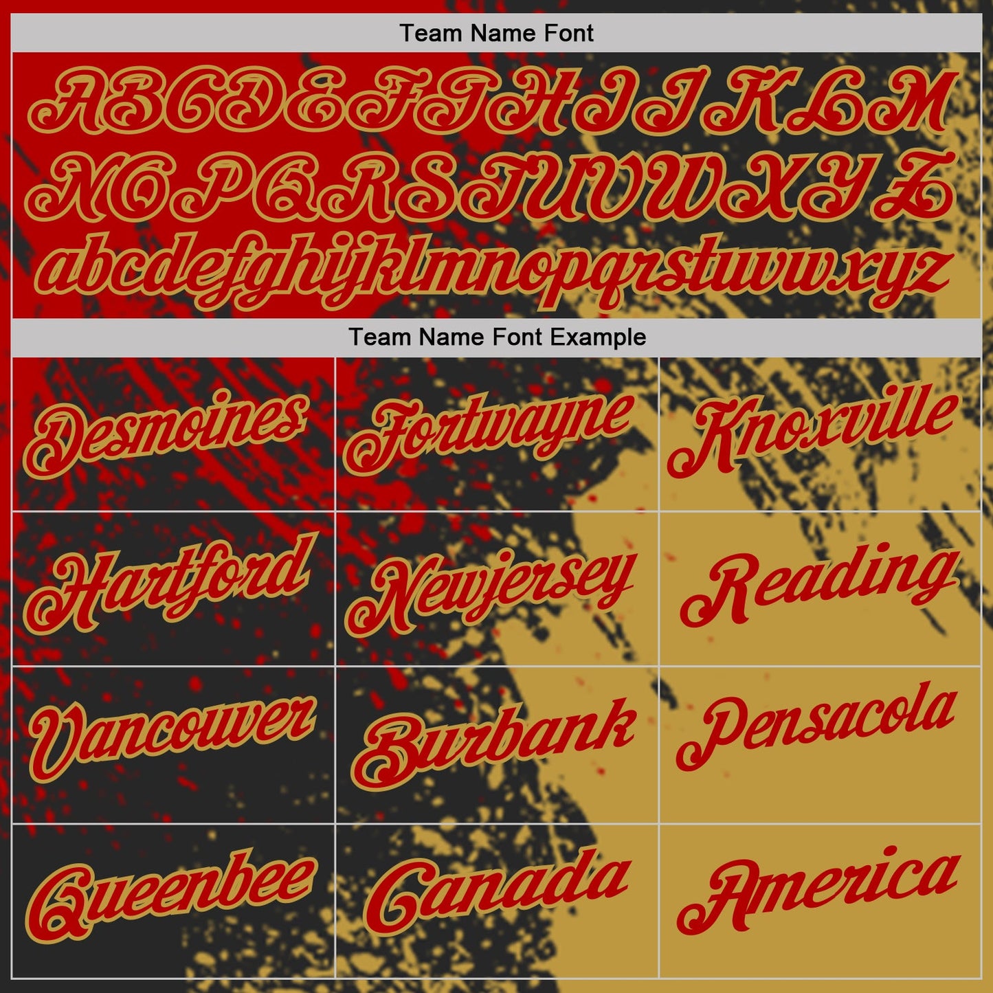 Custom Black Red-Old Gold Distressed Scratch Brush Stroke Performance Polo Shirt view 4