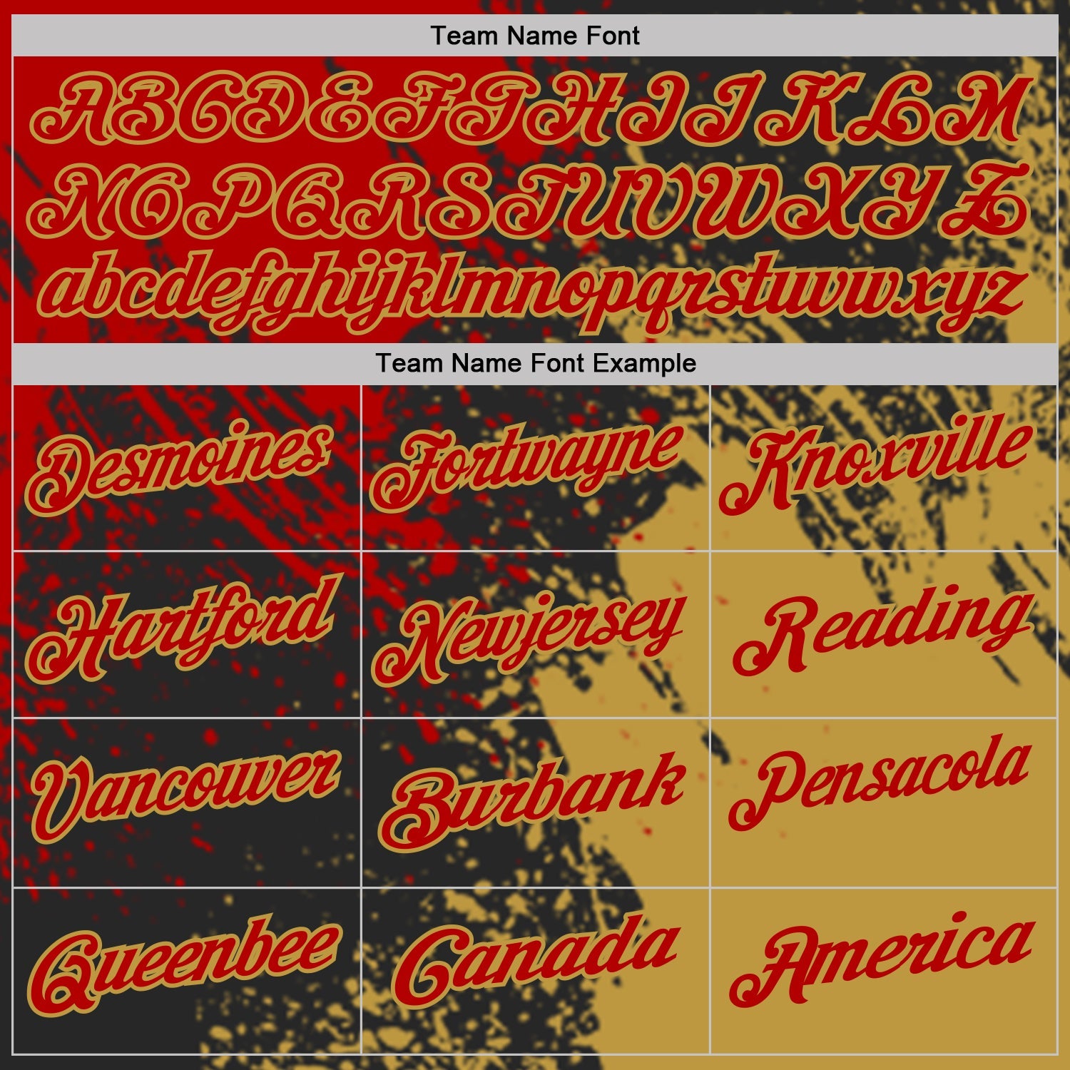 Custom Black Red-Old Gold Distressed Scratch Brush Stroke Performance Polo Shirt view 4