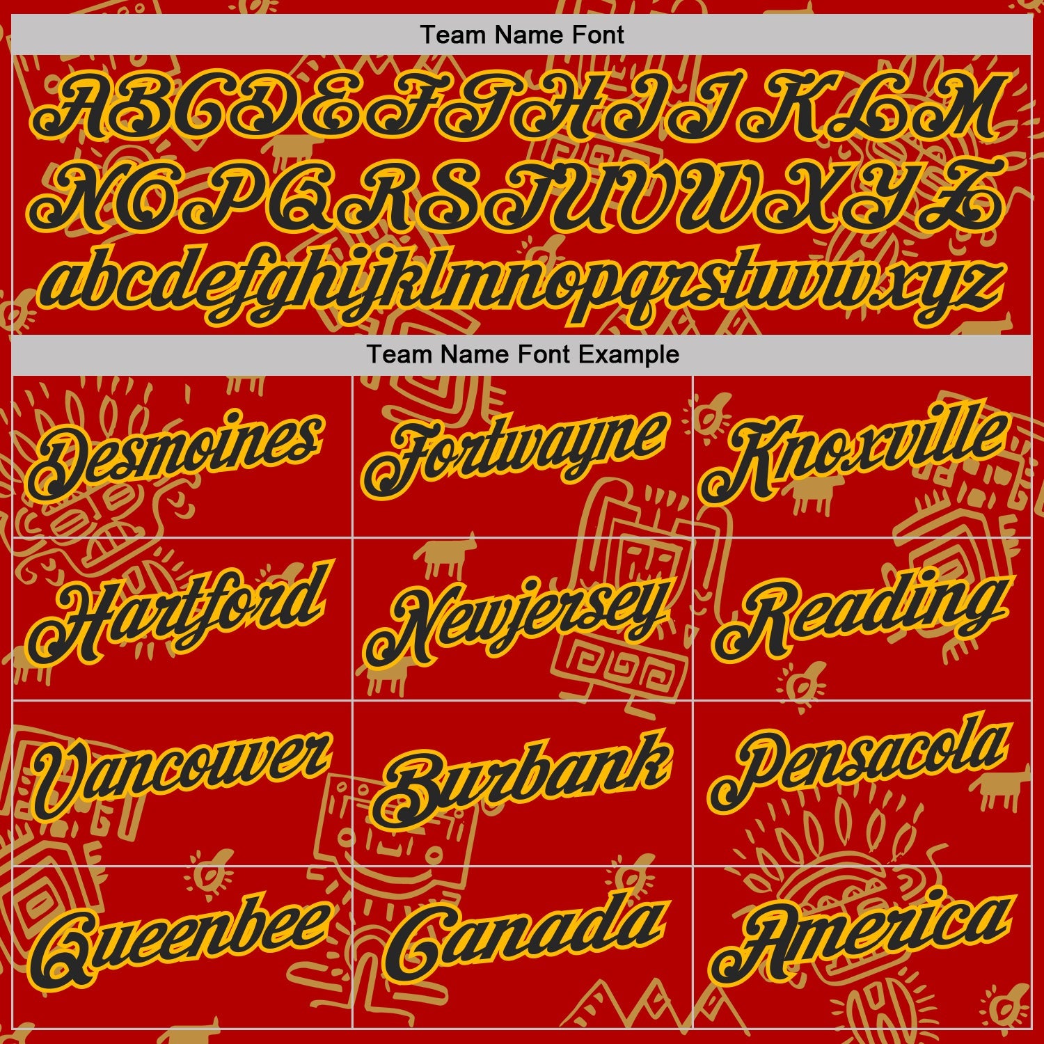 Custom Red Black-Gold Mexican Aztec Mayan Tribal Performance Polo Shirt view 4