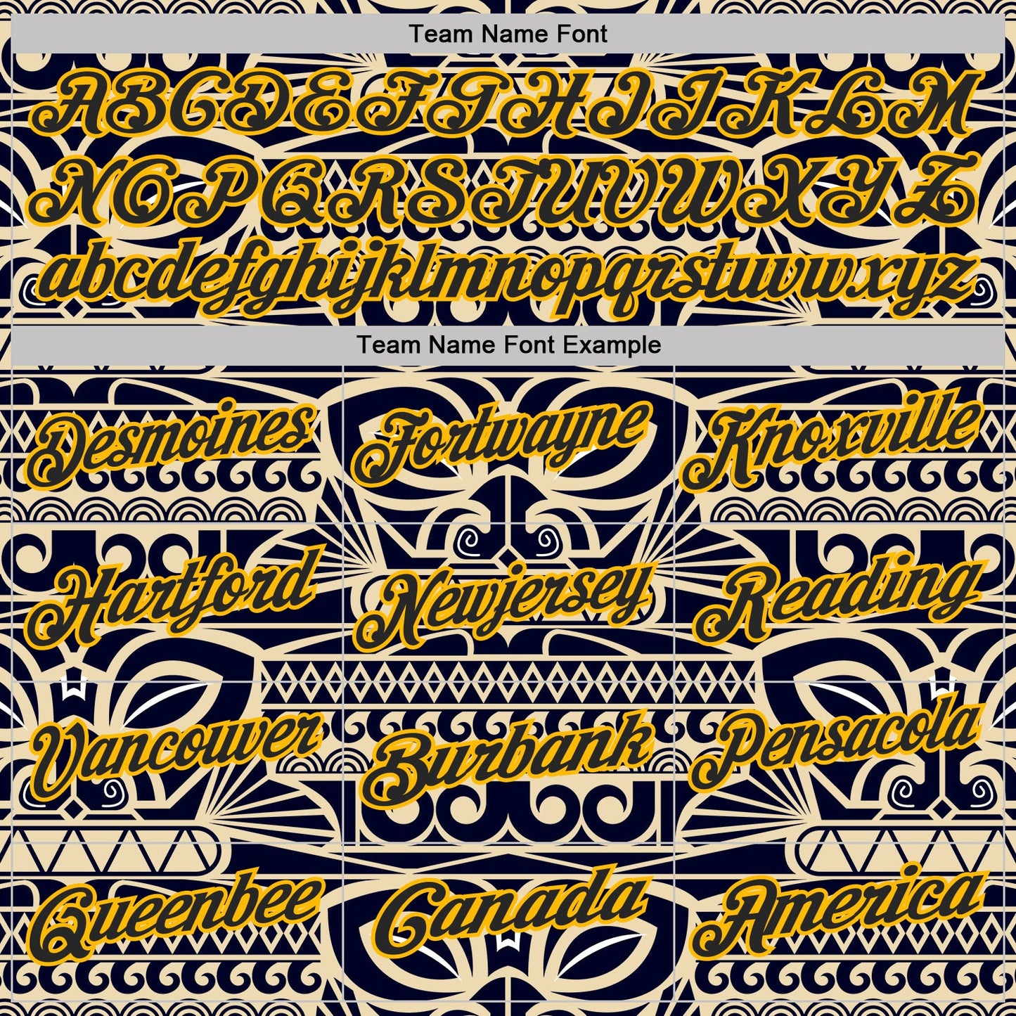 Custom Cream Black-Gold Mexican Aztec Mayan Tribal Performance Polo Shirt view 4