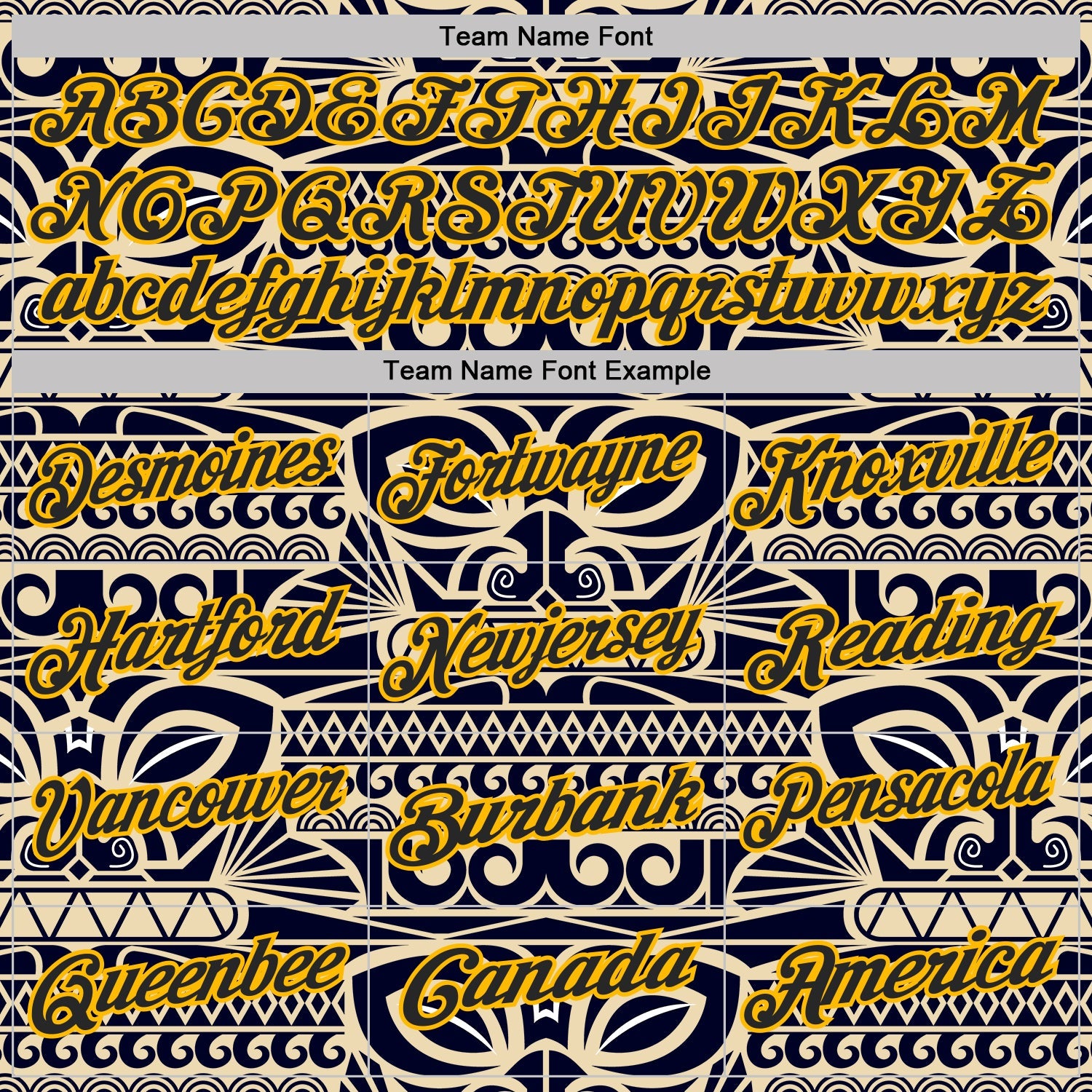 Custom Cream Black-Gold Mexican Aztec Mayan Tribal Performance Polo Shirt view 4