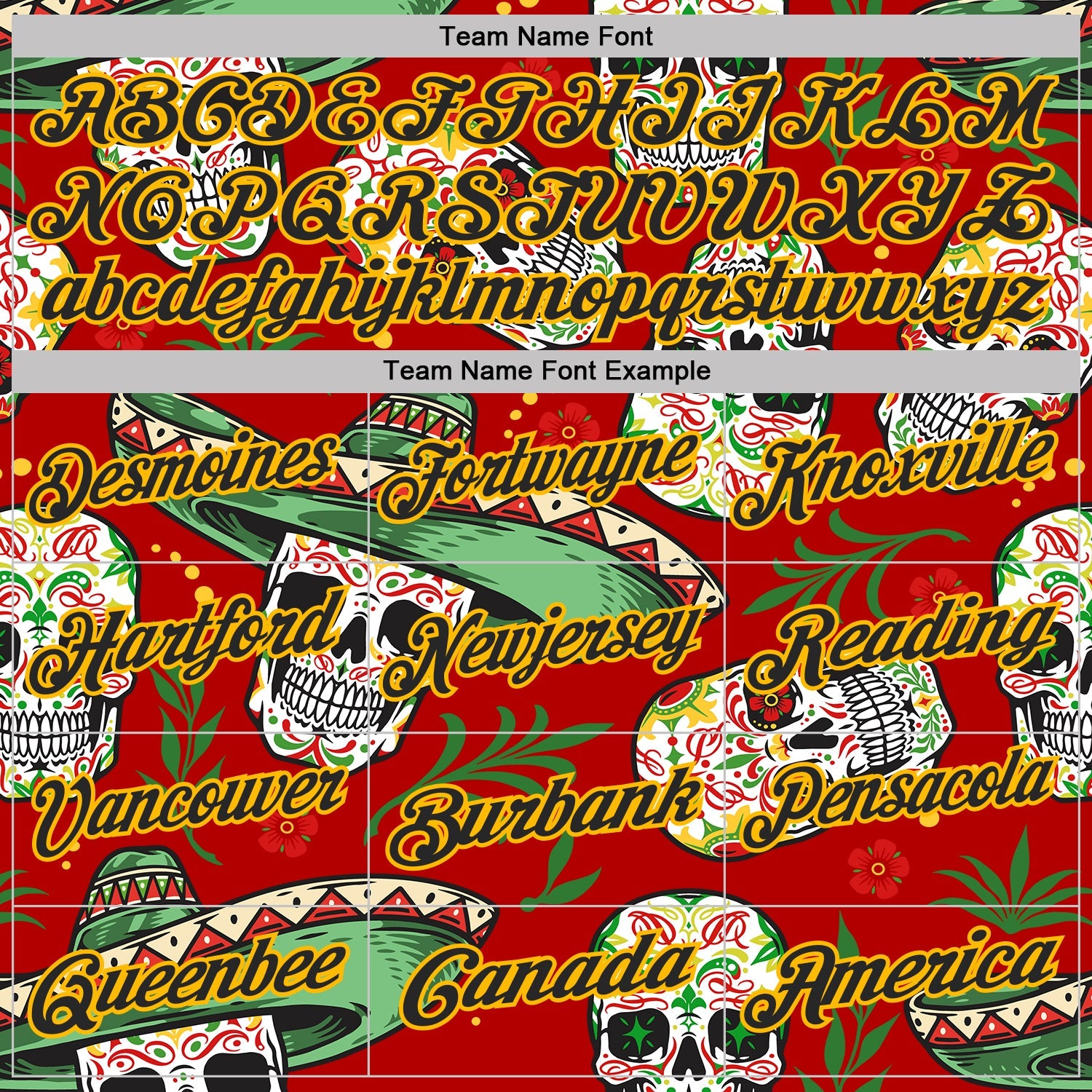 Custom Red Black-Gold Day of the Dead Mexican Sugar Skull Performance Polo Shirt view 4