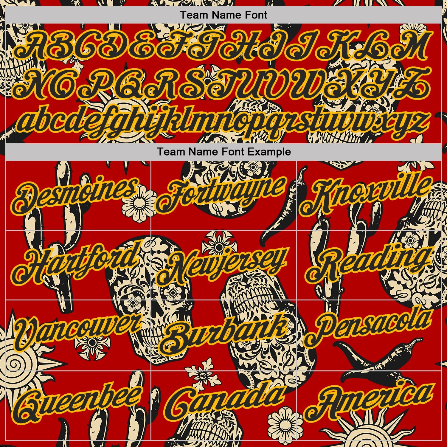 Custom Red Black-Gold Day of the Dead Mexican Sugar Skull Performance Polo Shirt view 4