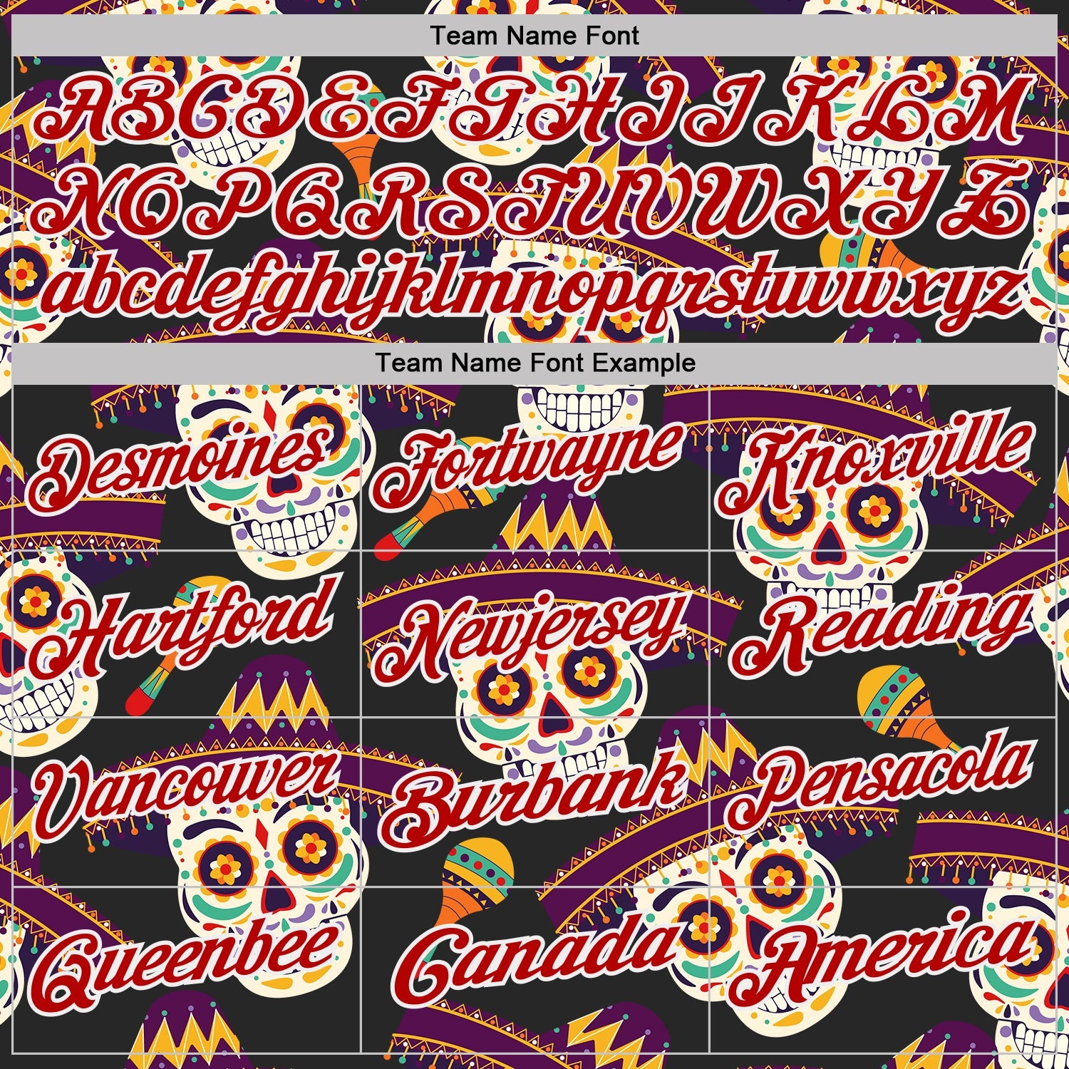 Custom Black Red-White Day of the Dead Mexican Sugar Skull Performance Polo Shirt view 4