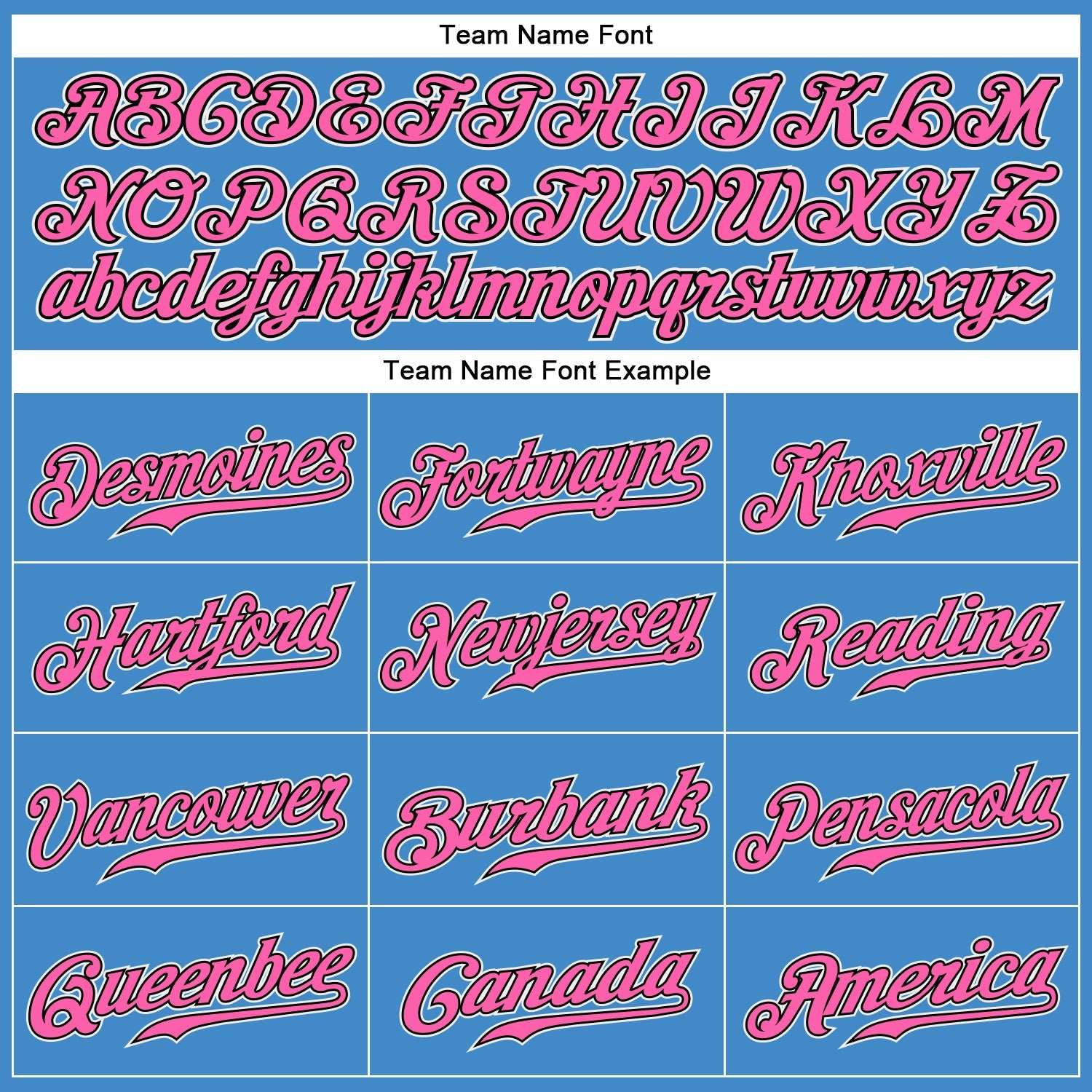 Custom Powder Blue Pink-Black Authentic Baseball Jersey view 4