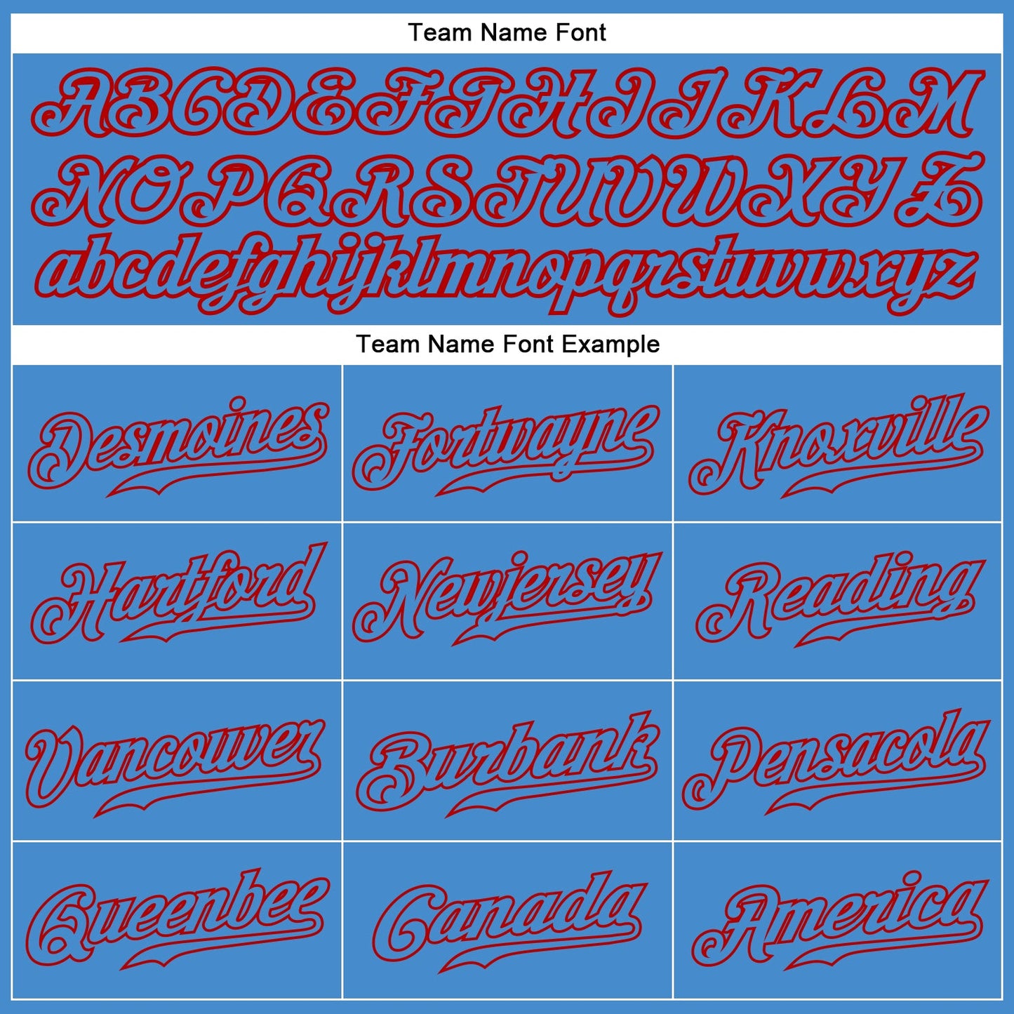 Custom Powder Blue Powder Blue-Red Authentic Baseball Jersey view 4