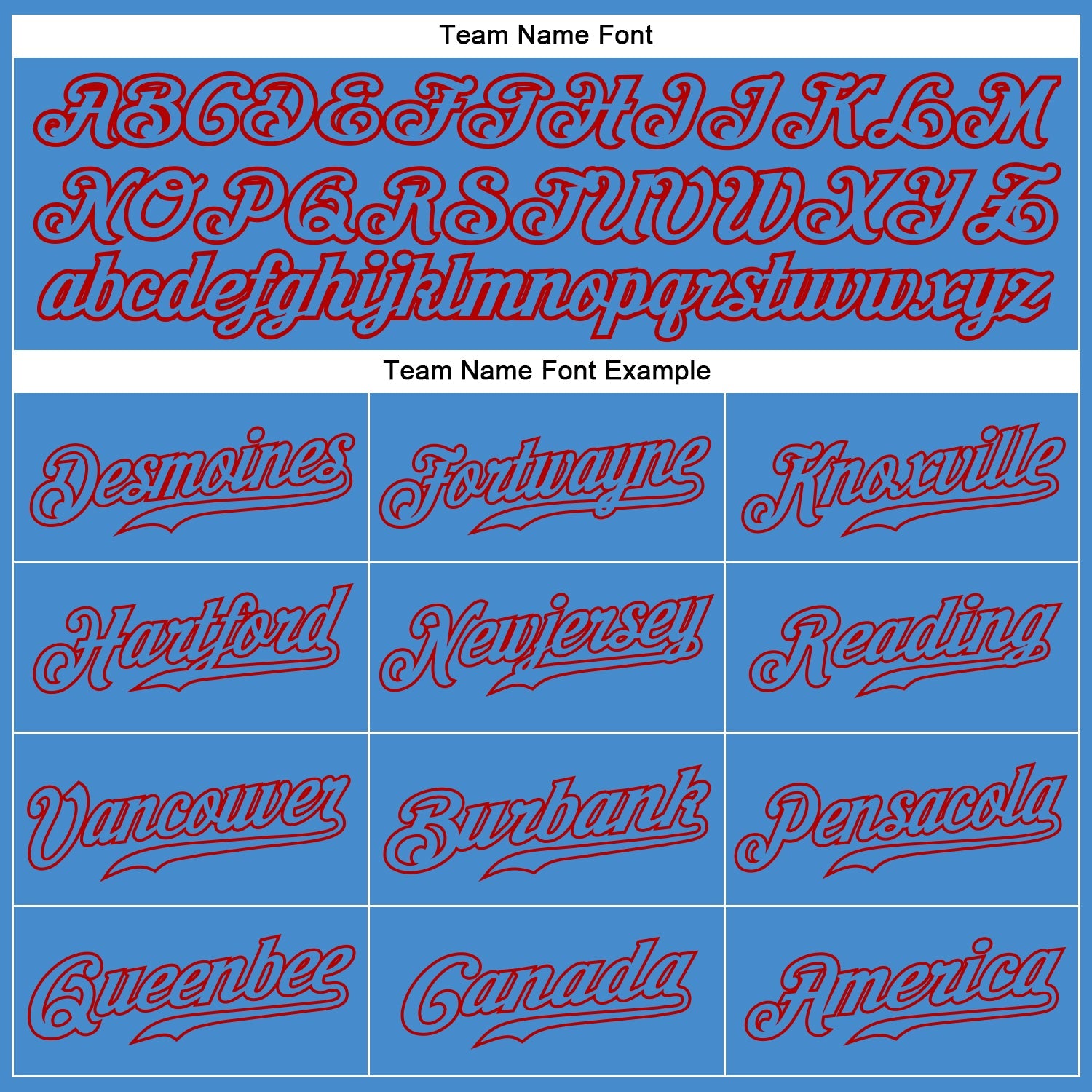 Custom Powder Blue Powder Blue-Red Authentic Baseball Jersey view 4