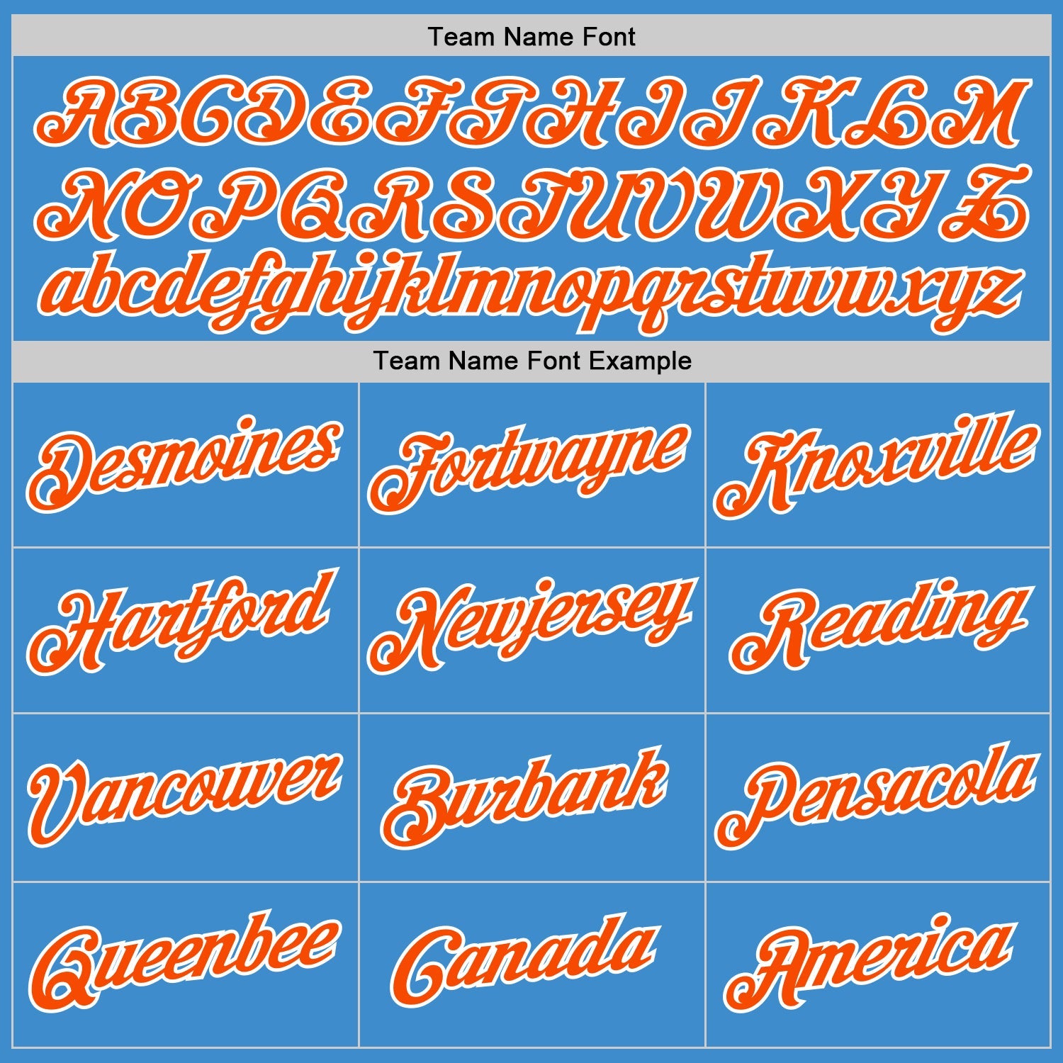 Custom Powder Blue Orange-White Performance T-Shirt view 3