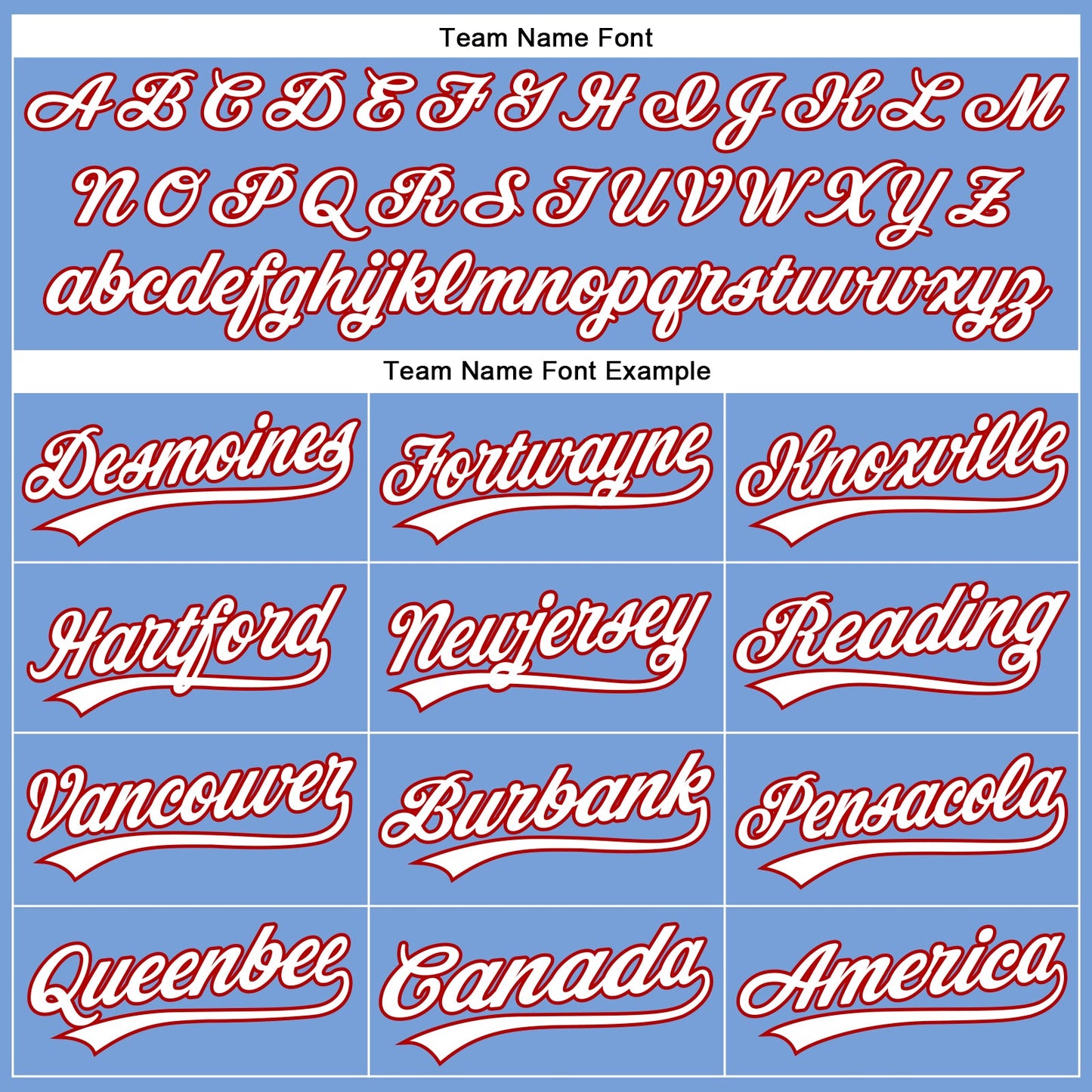 Custom Powder Blue White-Red Authentic Baseball Jersey view 4