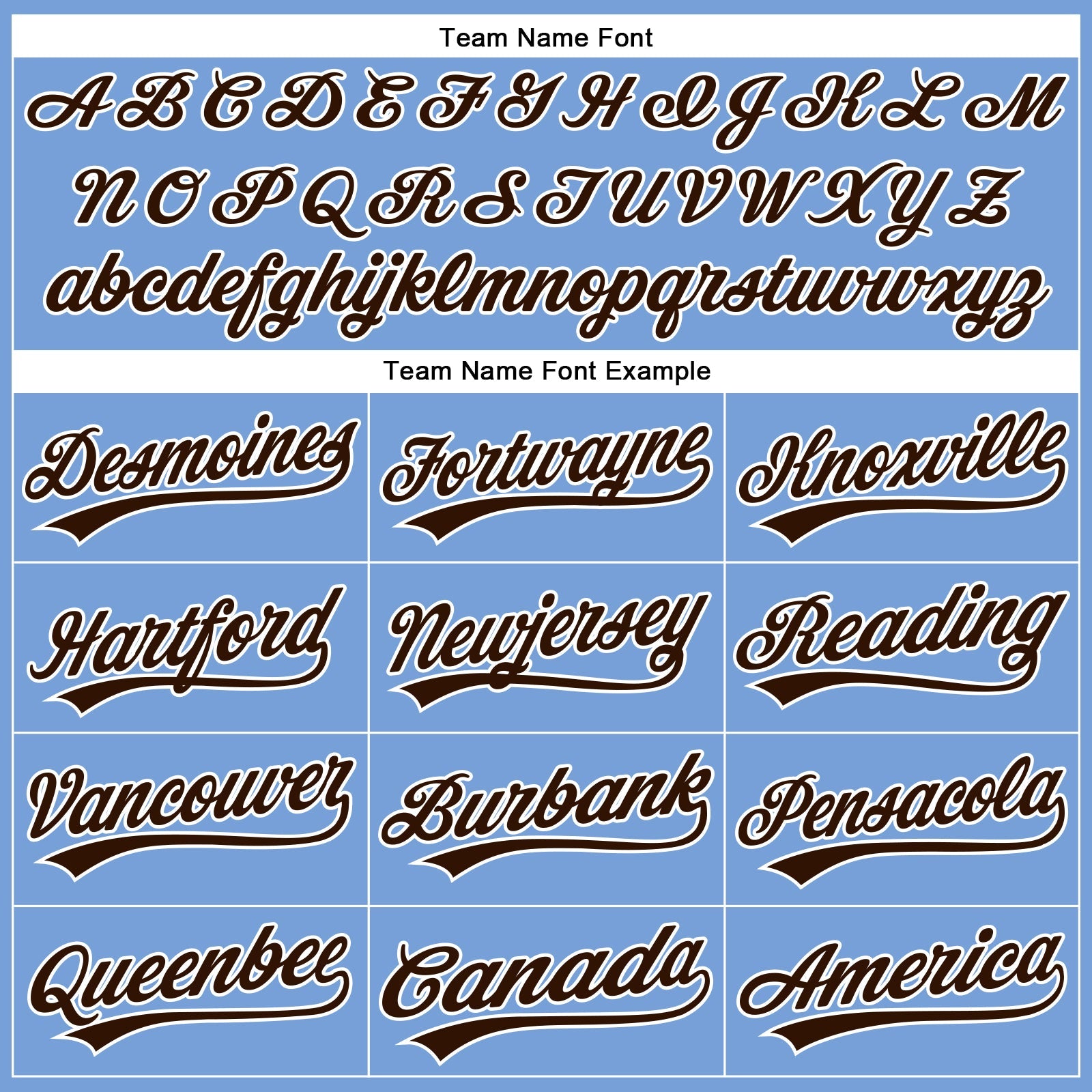 Custom Powder Blue Brown-White Authentic Baseball Jersey view 4
